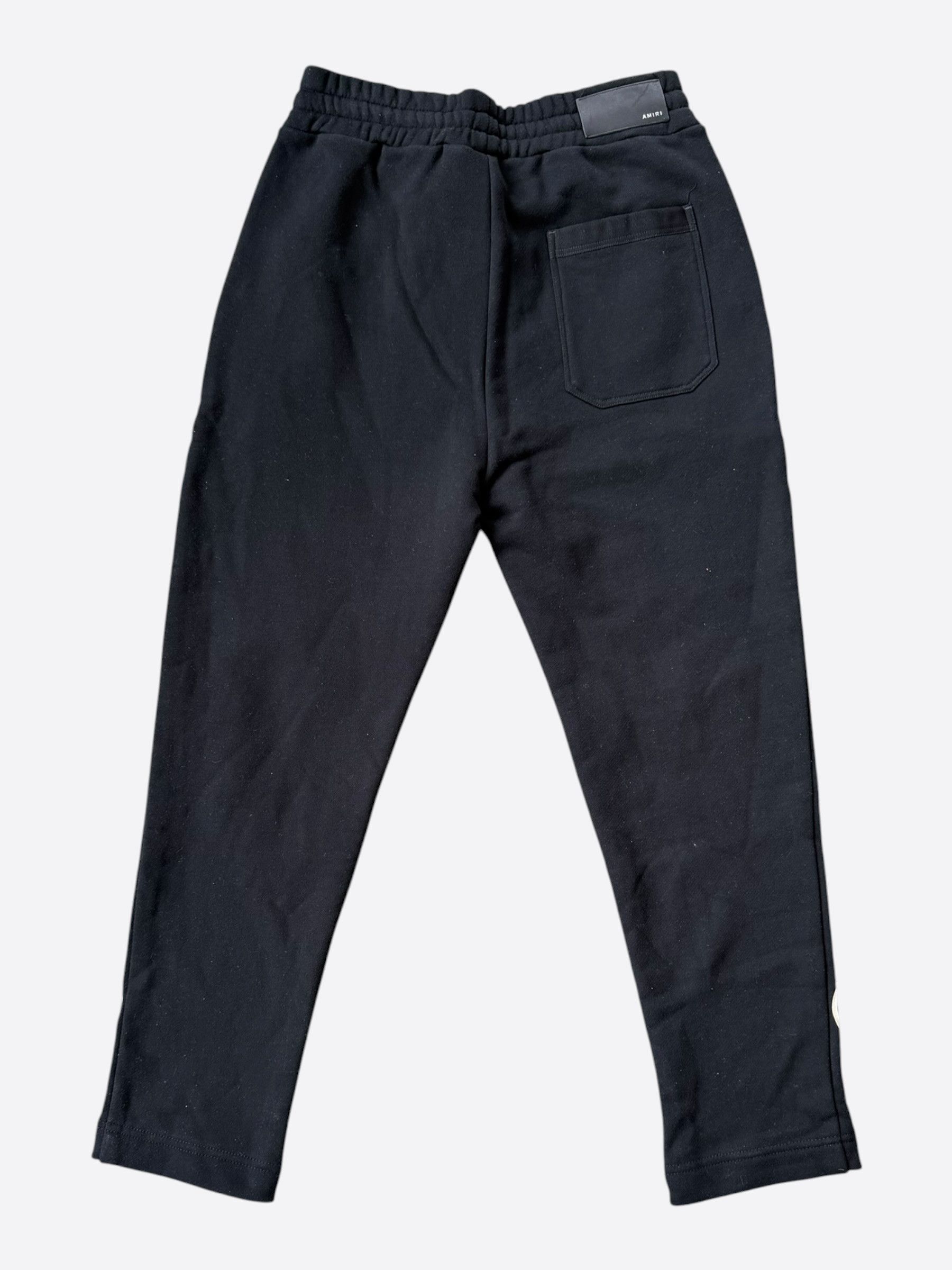 Amiri Amiri Black & White Ouija Board Sweatpants Size US 30 / EU 46 - 2 Thumbnail