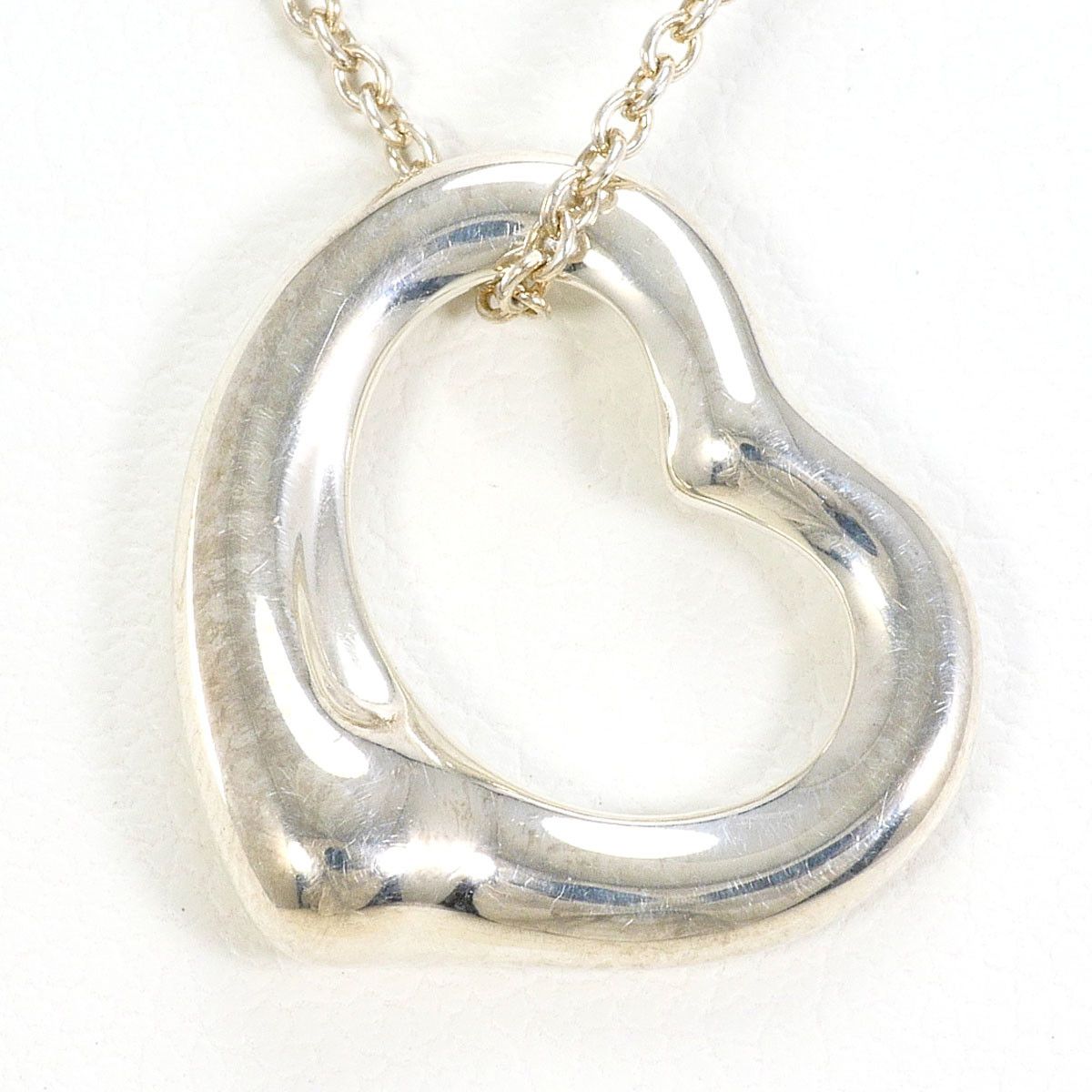 Tiffany & Co. Tiffany & Co. Tiffany Open Heart Silver Necklace Precious Metal Necklace DUTY FREE for USA Size ONE SIZE - 1 Thumbnail