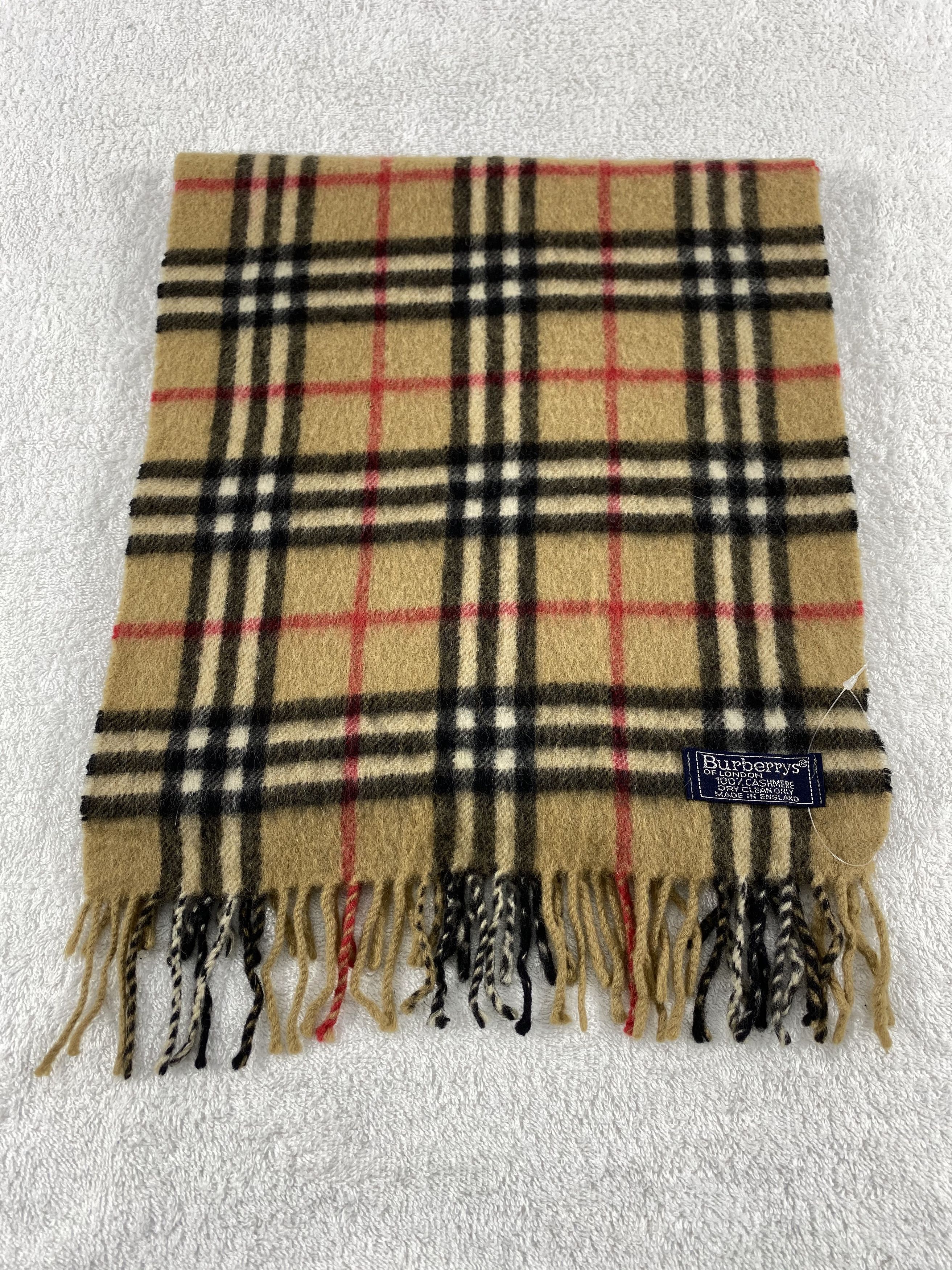 Burberry Vintage Burberry Scarf/Muffler/Neckwear MF738 Size ONE SIZE - 2 Thumbnail