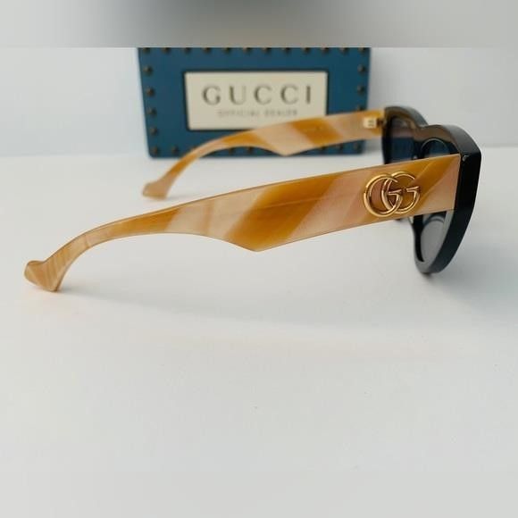 Gucci 💯 - Authentic New Gucci Blue Cat Eye Ladies Sunglasses GG13 Size ONE SIZE - 7 Thumbnail