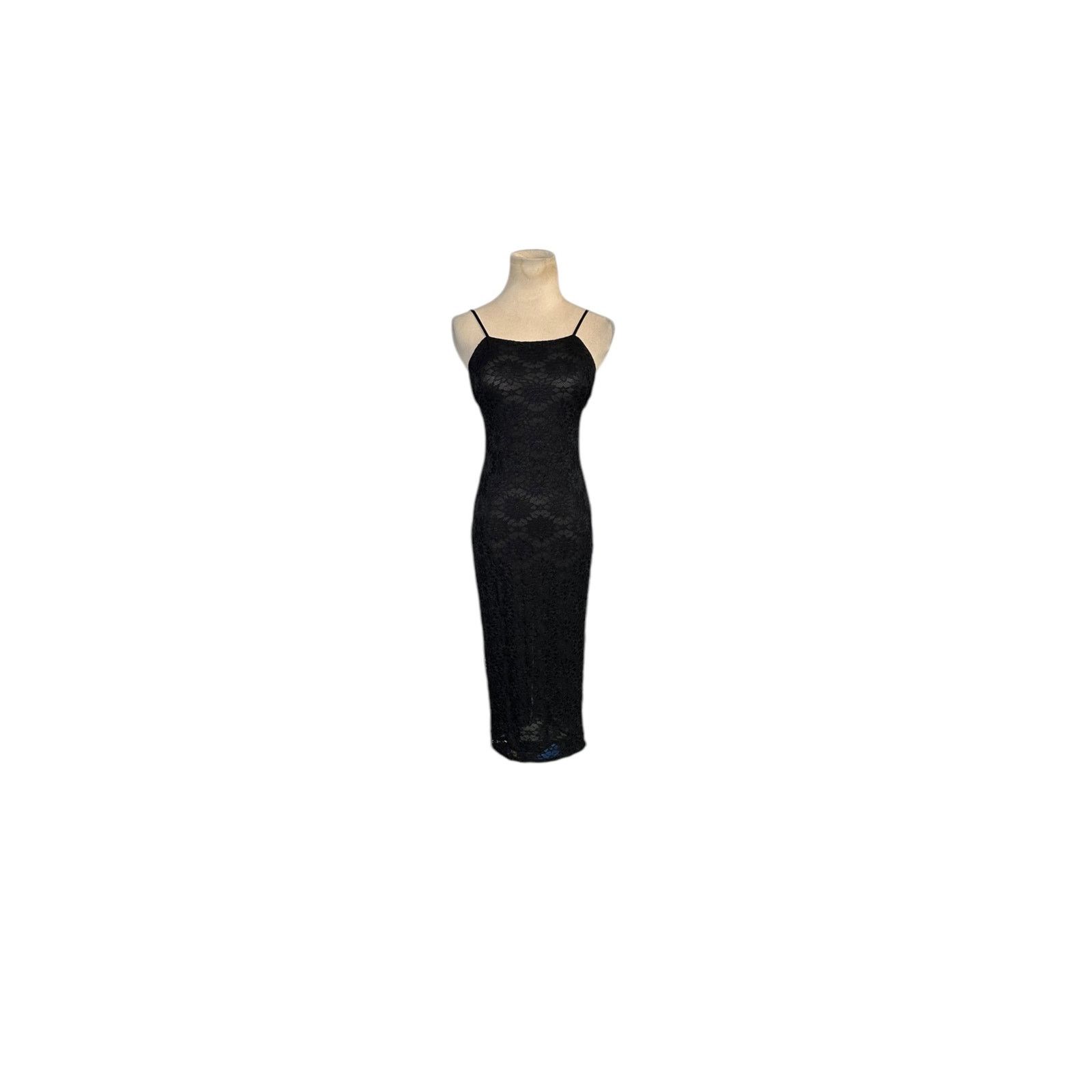 Urban Outfitters Out From Under black lace slip pencil dress size Small Size S / US 4 / IT 40 - 17 Thumbnail