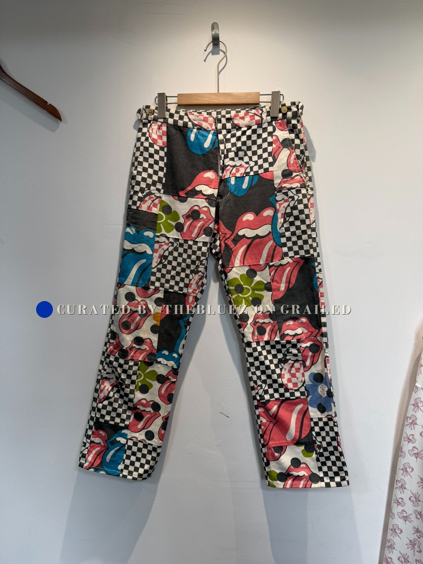 Comme des Garcons Rolling Stones Track Pants | Grailed