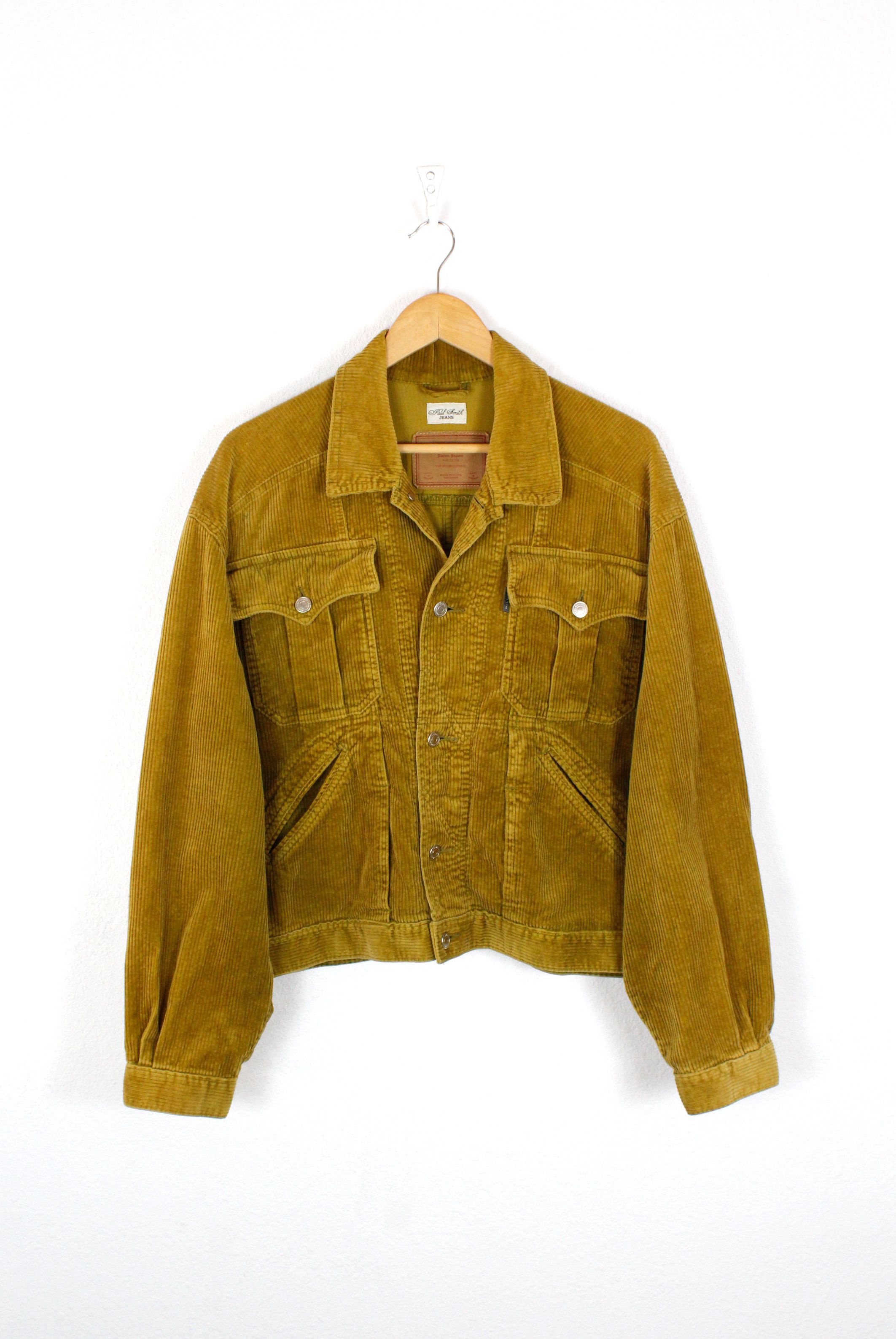 Paul Smith Paul Smith Velvet Olive Corduroy Jacket Size US L / EU 52-54 / 3 - 1 Thumbnail