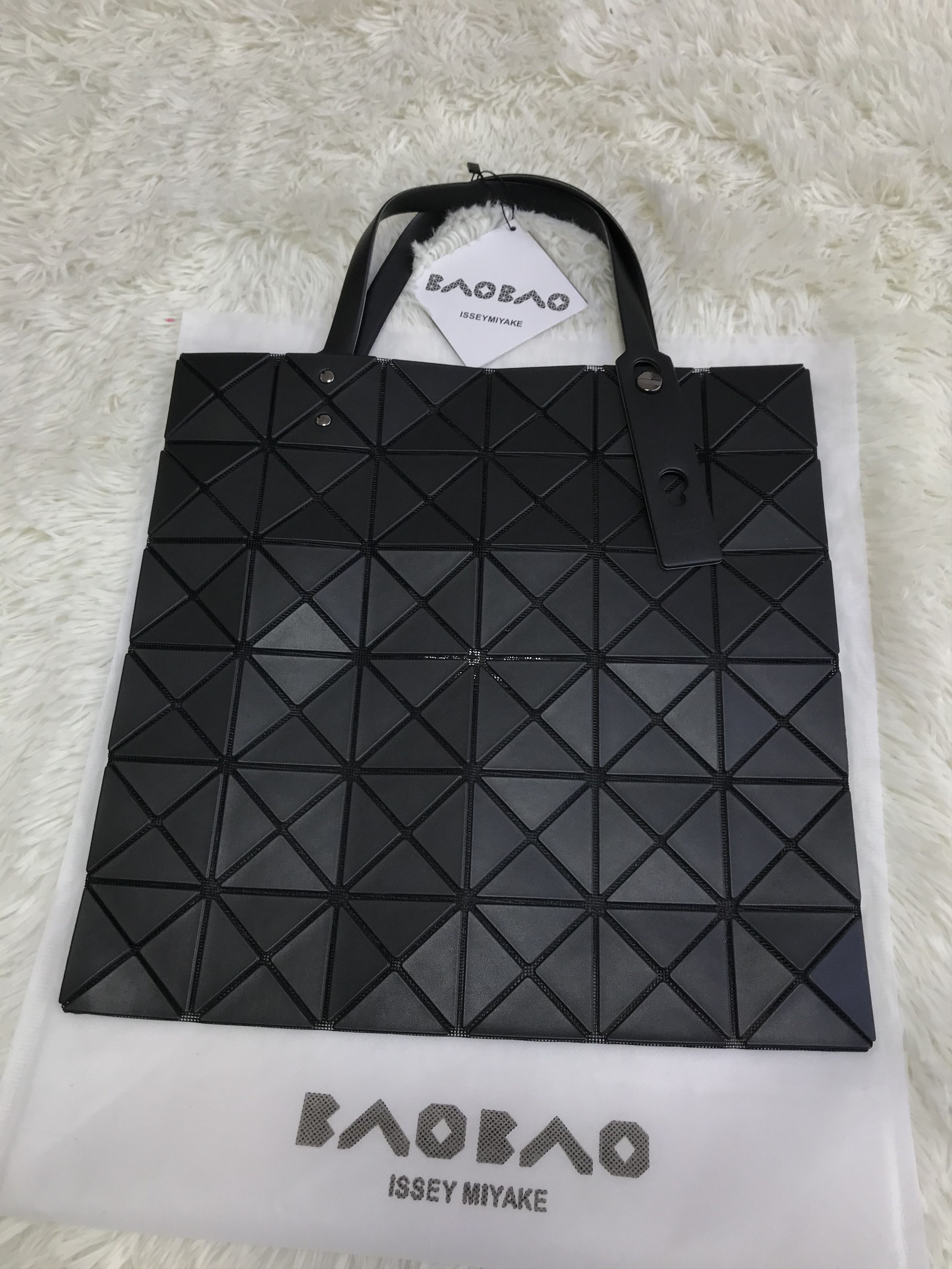 Issey Miyake Lucent black Tote Bag