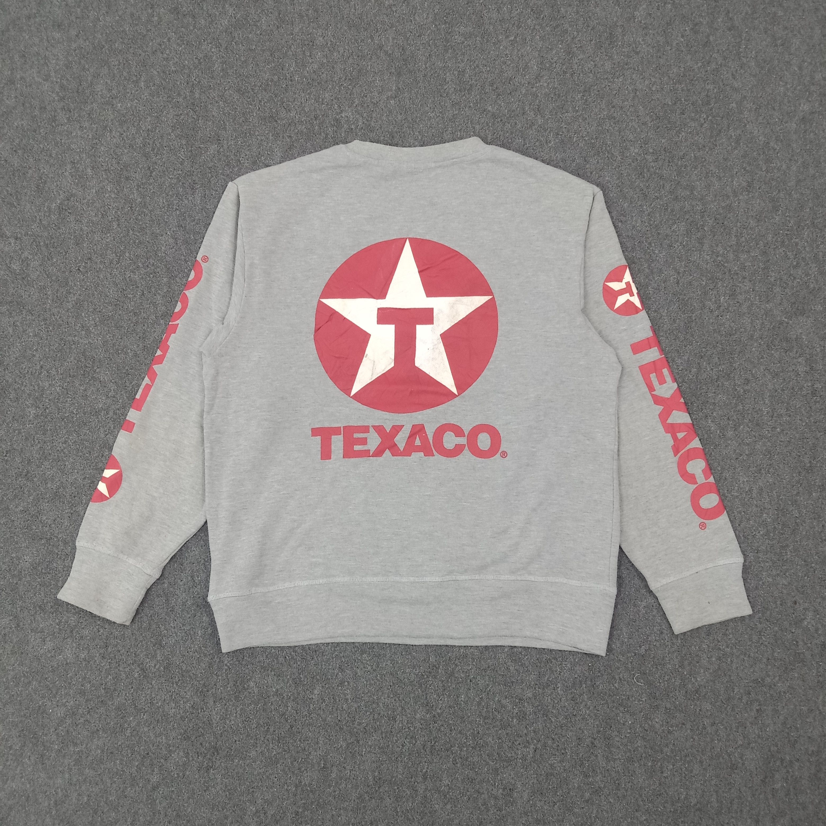 Other TEXACO Petroleum Oil and Gas Racing Sweatshirt C266N8 Size US M / EU 48-50 / 2 - 1 Thumbnail