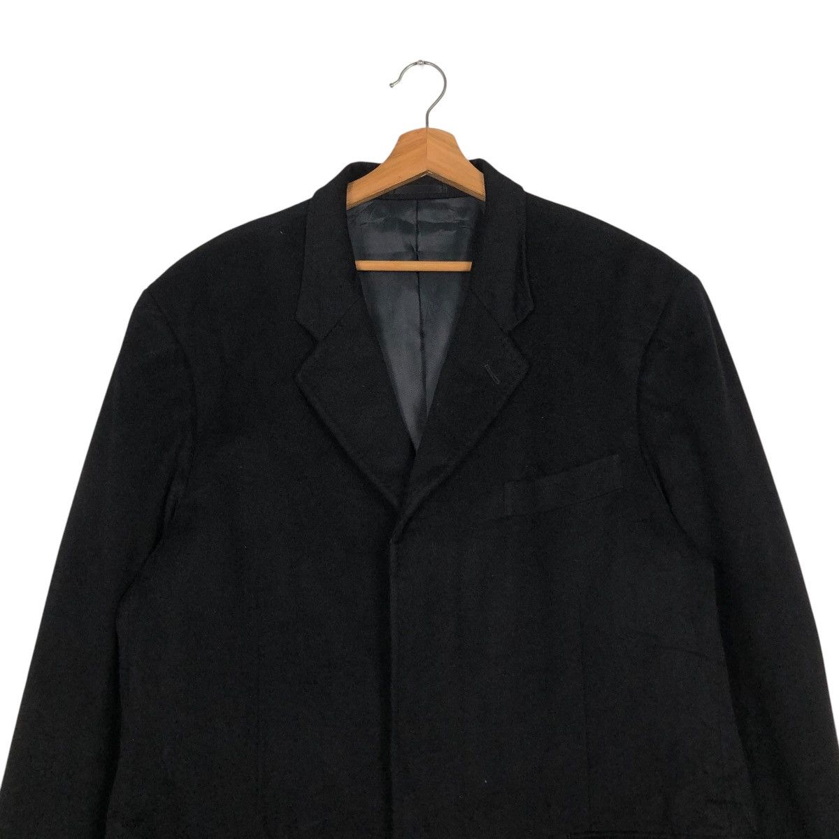 Japanese Brand 🔥VINTAGE WOOL LONG JACKET VALENTINO RUDY ISSEY MIYAKE Size US M / EU 48-50 / 2 - 5 Thumbnail