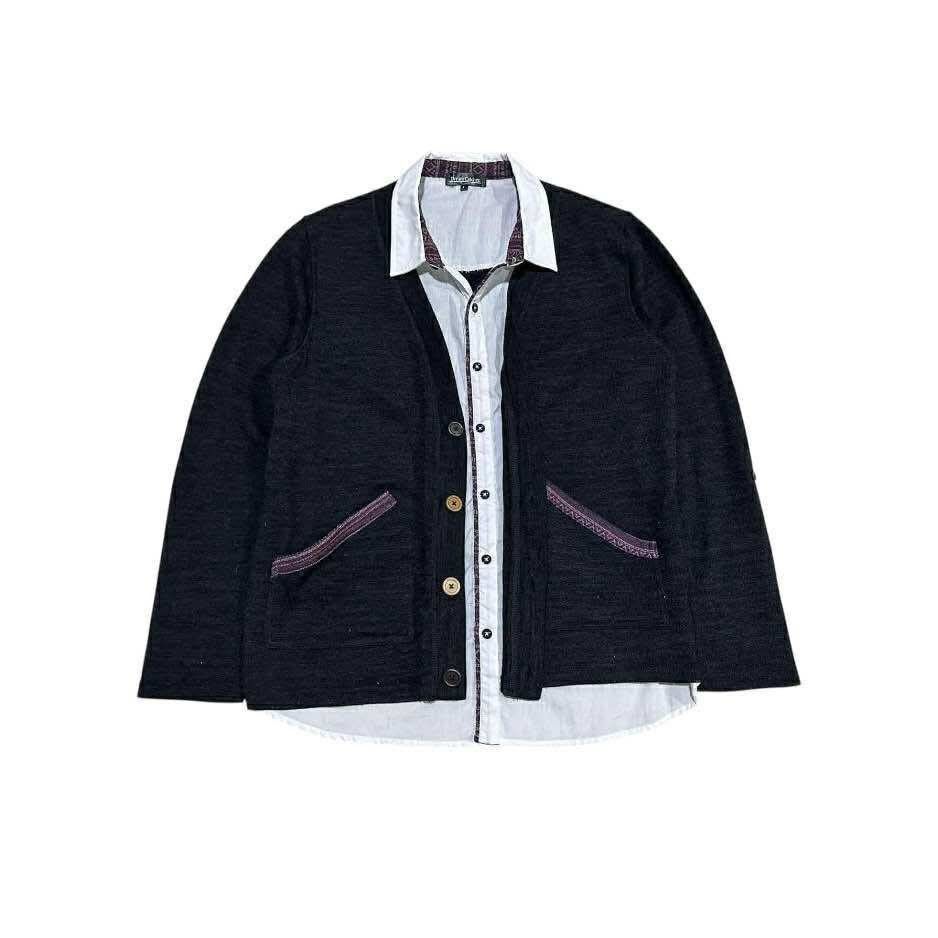 Japanese Brand 🔥SickY2K Dream Catcher Double Layer Shirt Cardigan Size US L / EU 52-54 / 3 - 3 Thumbnail