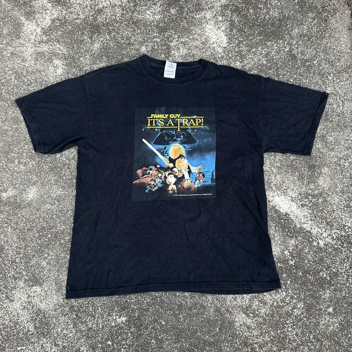Vintage Vintage Family Guy graphic print It's a Trap Star Wars Size US M / EU 48-50 / 2 - 1 Thumbnail
