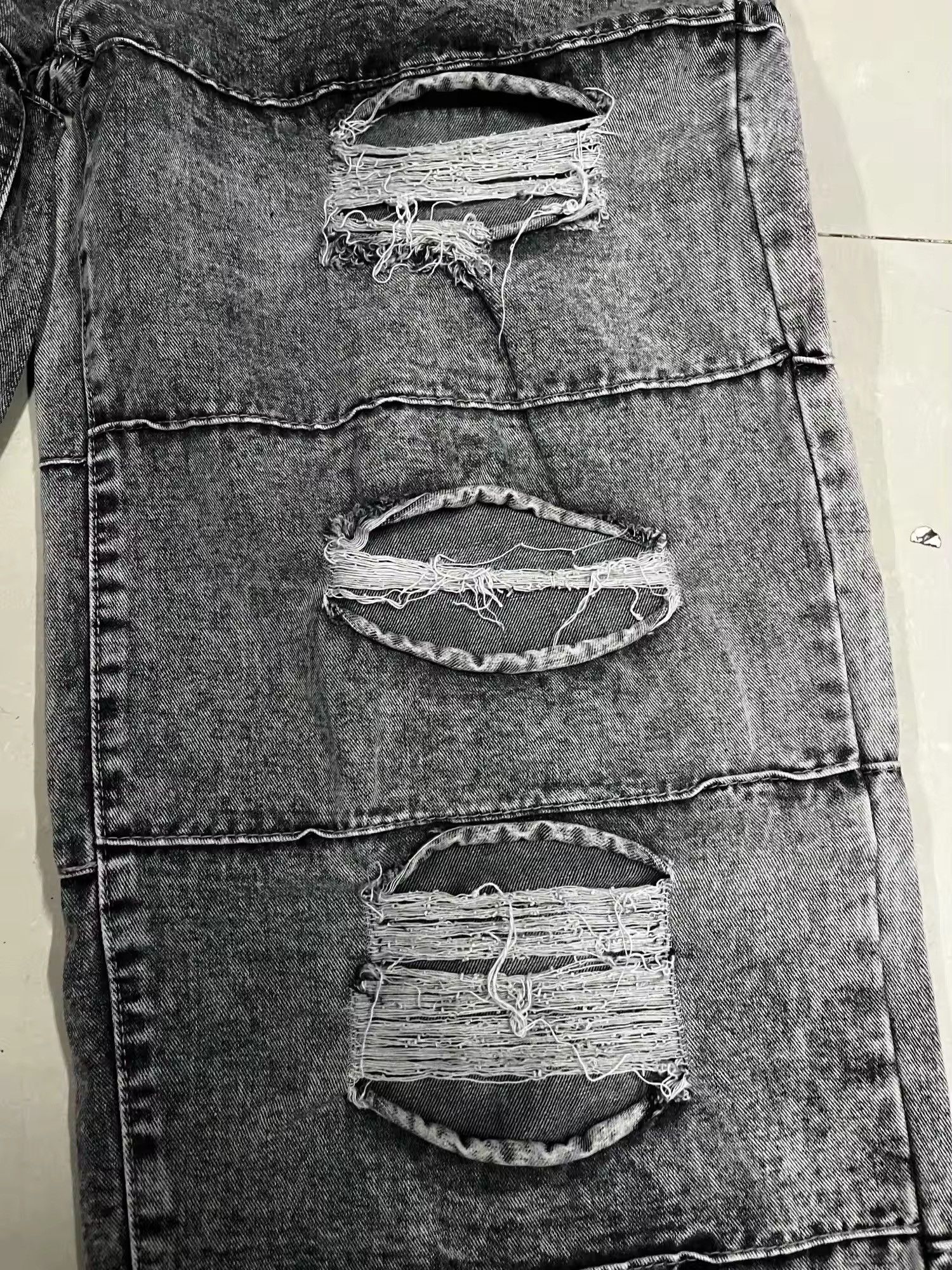 Japanese Brand × Jean vintage oversize washed ripped jeans Size US 28 / EU 44 - 7 Thumbnail