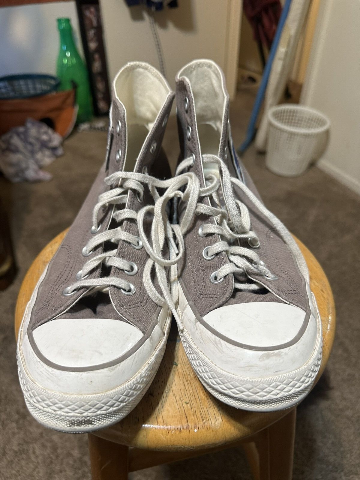Converse Vintage Converse USPS “triple tan” 00s size 12 Size US 12 / EU 45 - 4 Thumbnail