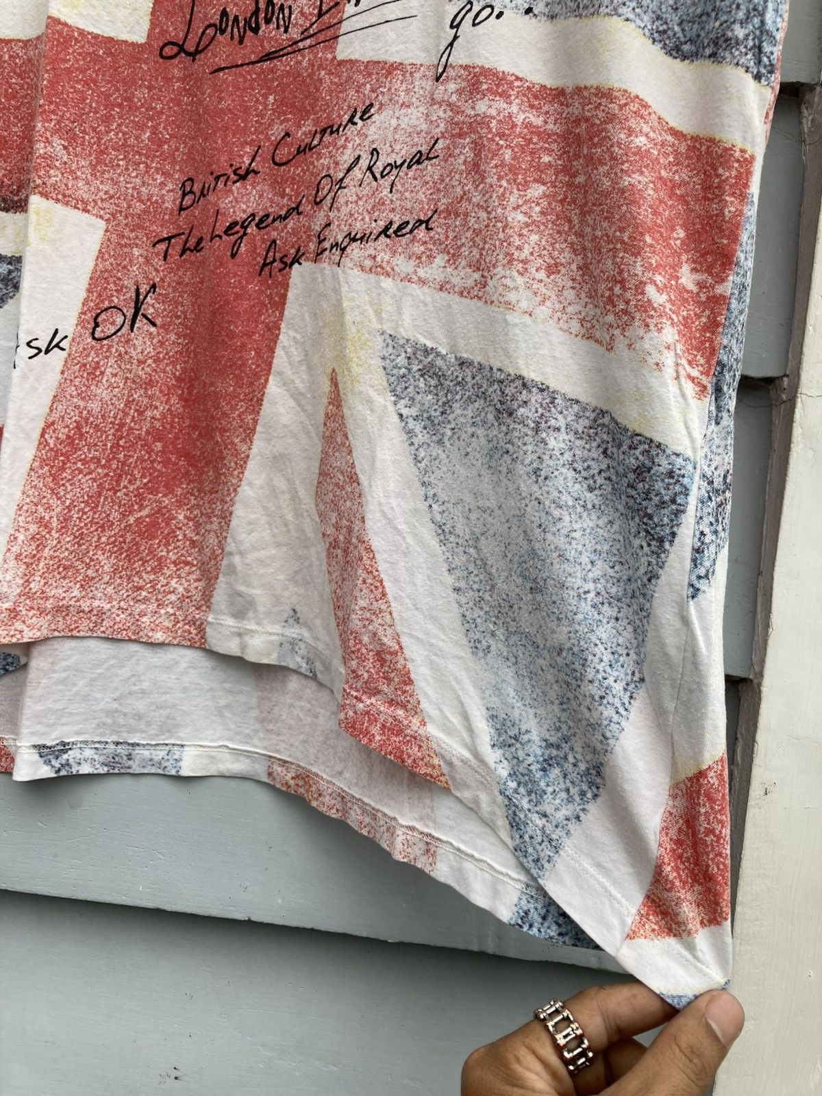Japanese Brand × Vintage Japanese Brand All Over Print Uk Flag Size US L / EU 52-54 / 3 - 7 Thumbnail