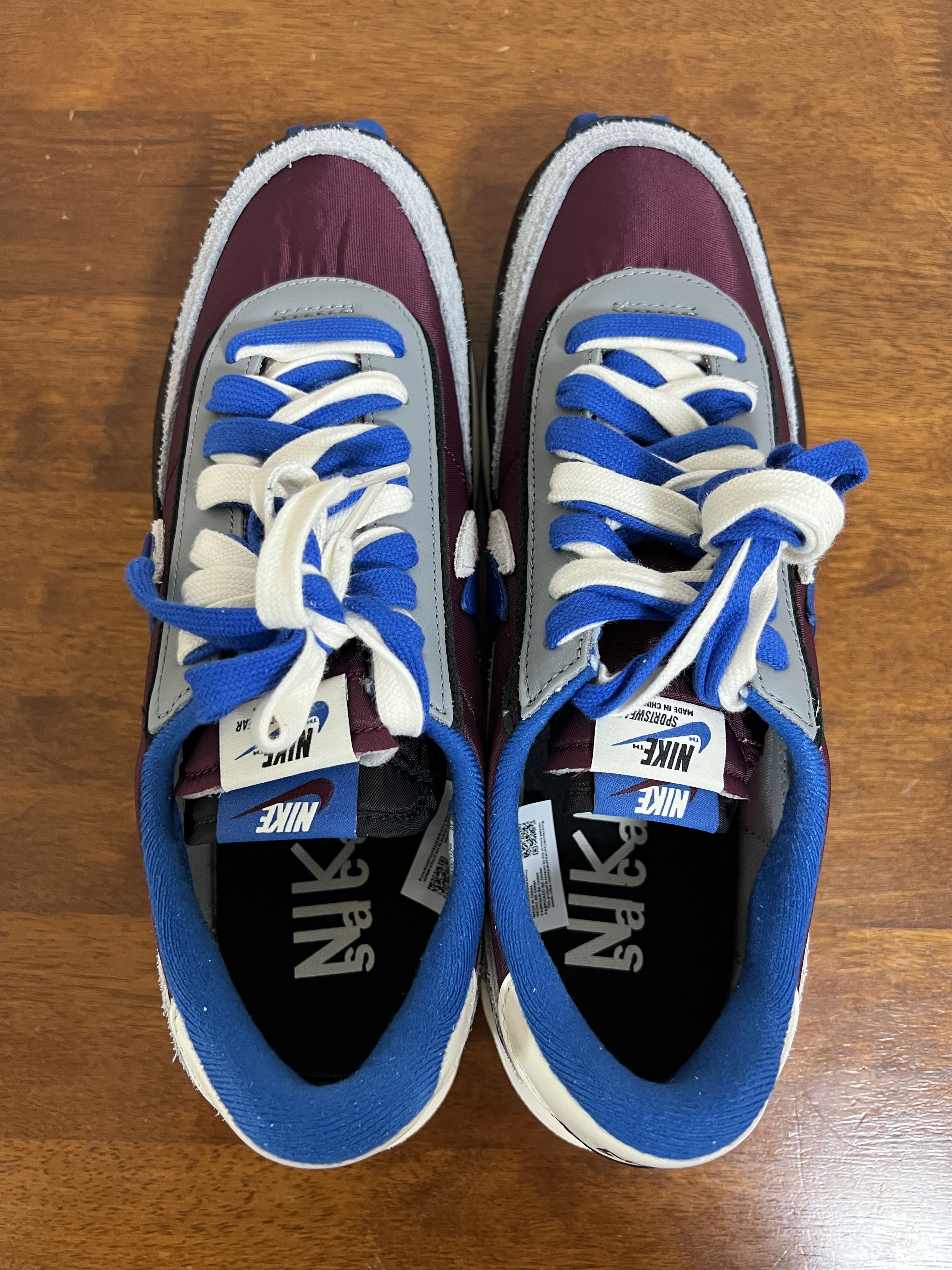 Nike × Sacai × Undercover 💚 2021 Sacai x Undercover x Nike LD Waffle Team Royal NEW Size US 11 / EU 44 - 6 Thumbnail