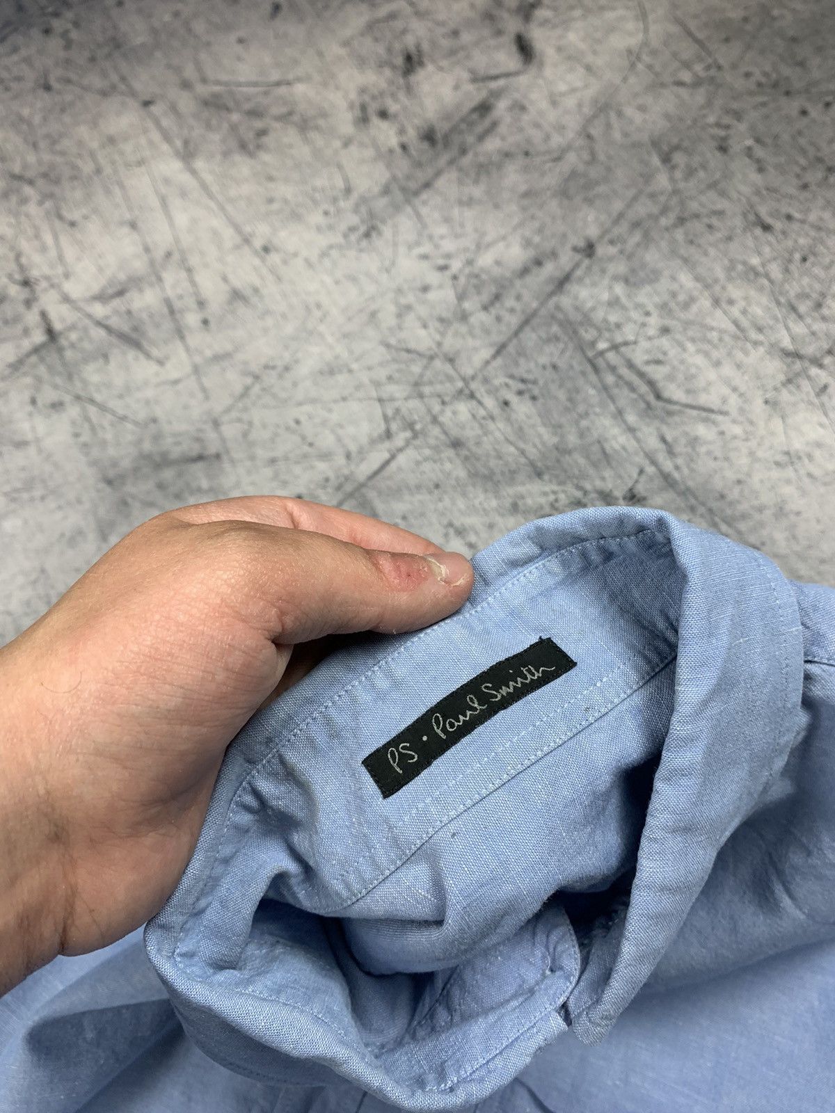 Paul Smith Designer Paul Smith Luxury Cotton/Linen Shirt pocket Size US L / EU 52-54 / 3 - 5 Thumbnail