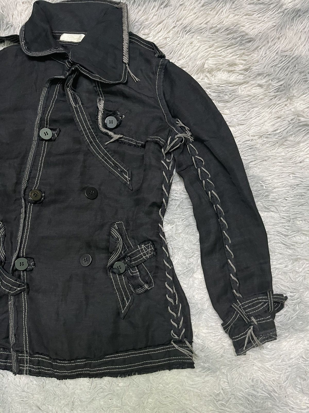 Japanese Brand 2000s IFSIXWASNINE INSPIRED DESIGN JACKET PUNK STYLE Size M / US 6-8 / IT 42-44 - 4 Thumbnail