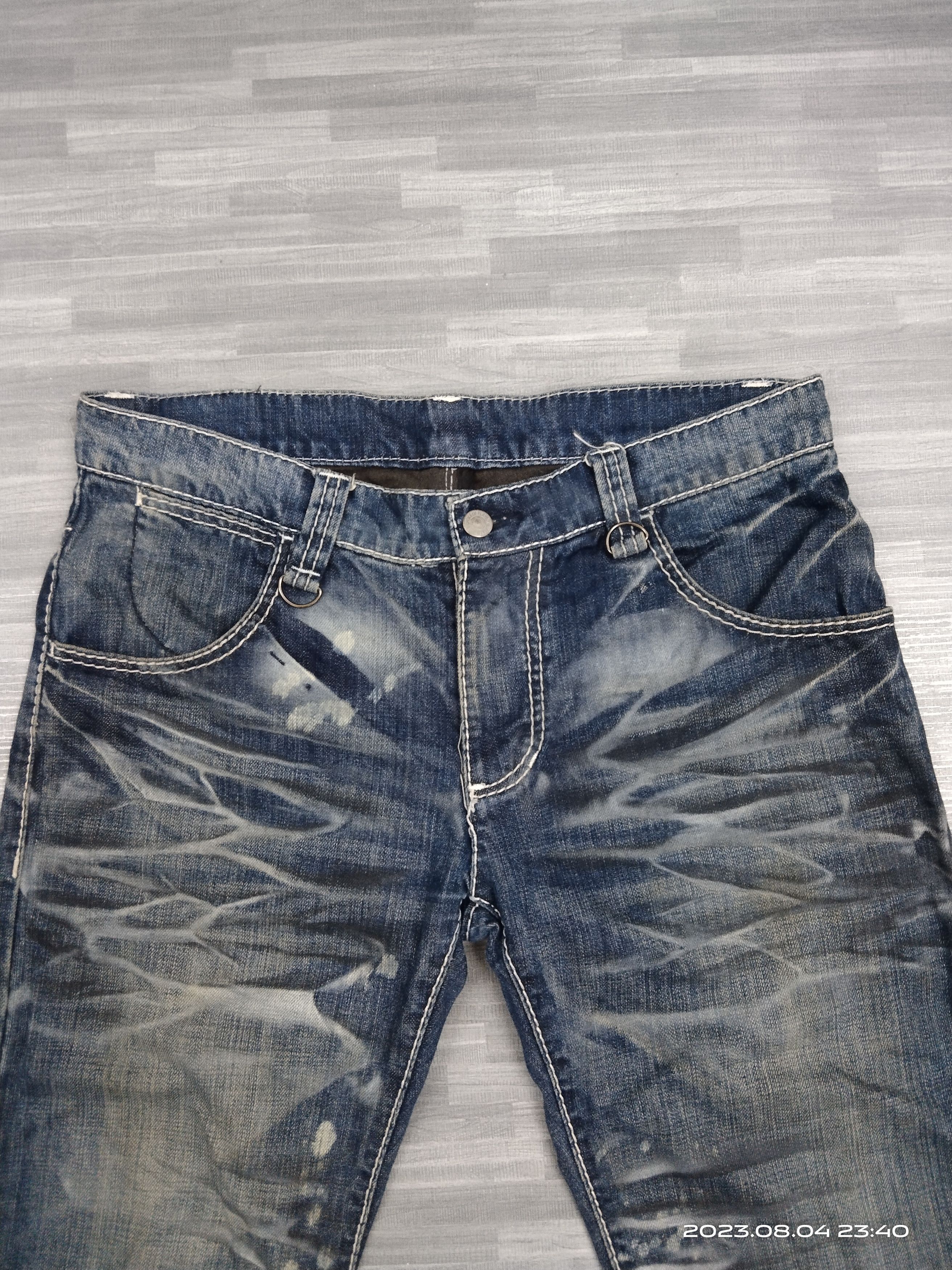 BUFFALO BOBS SICK FLARE CURVE BUFFALO BOB DENIM PANTS Size US 31 - 4 Thumbnail