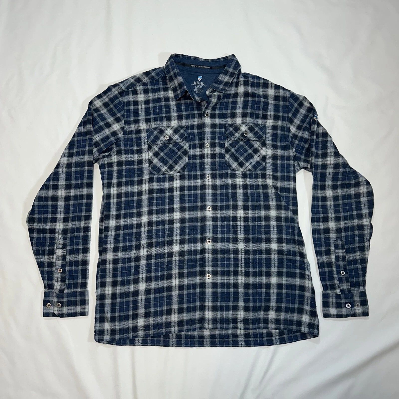 Kuhl Kuhl Dillingr Flannel Shirt Mens Plaid Button Up Outdoor Size US L / EU 52-54 / 3 - 1 Thumbnail