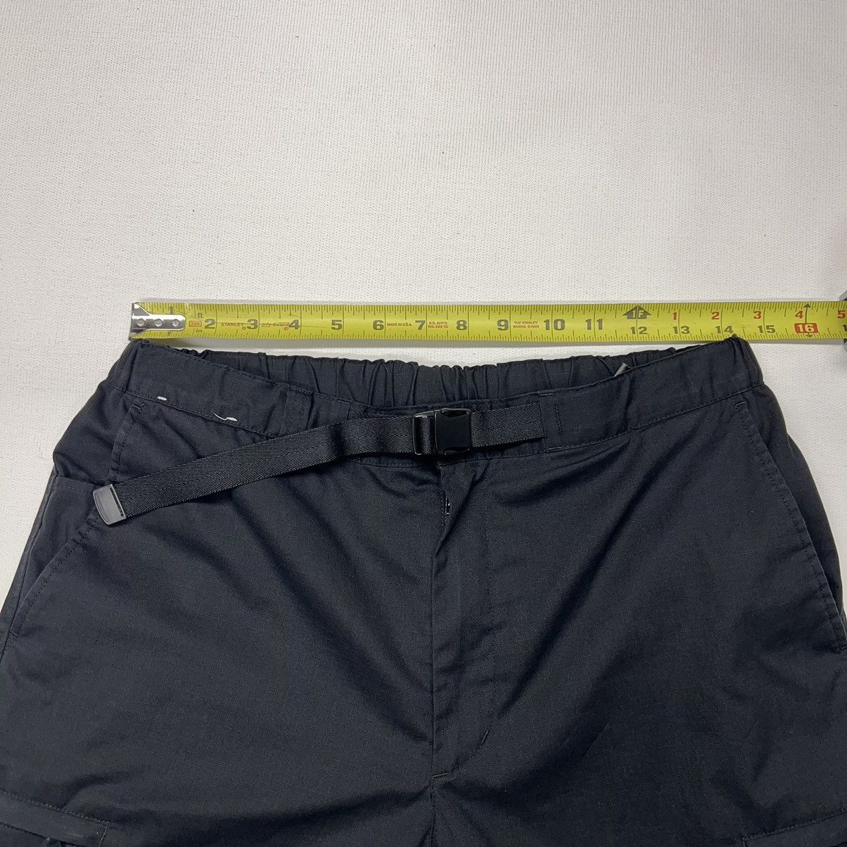 Uniqlo Uniqlo Heat Tech Pants 27-30 Waist Black Belt Ripstop Cargo Size US 30 / EU 46 - 21 Thumbnail