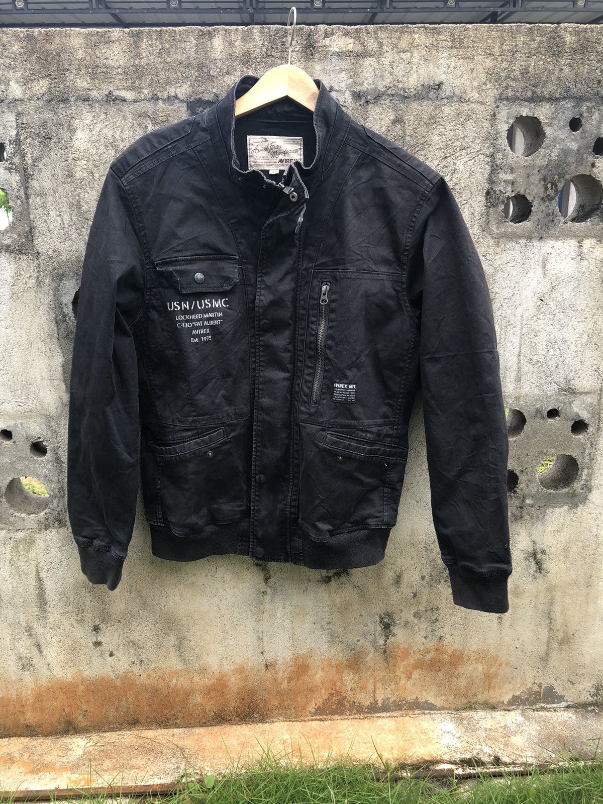 Avirex AVIREX Armed Forces Manufacturer Jacket Size US L / EU 52-54 / 3 - 6 Thumbnail