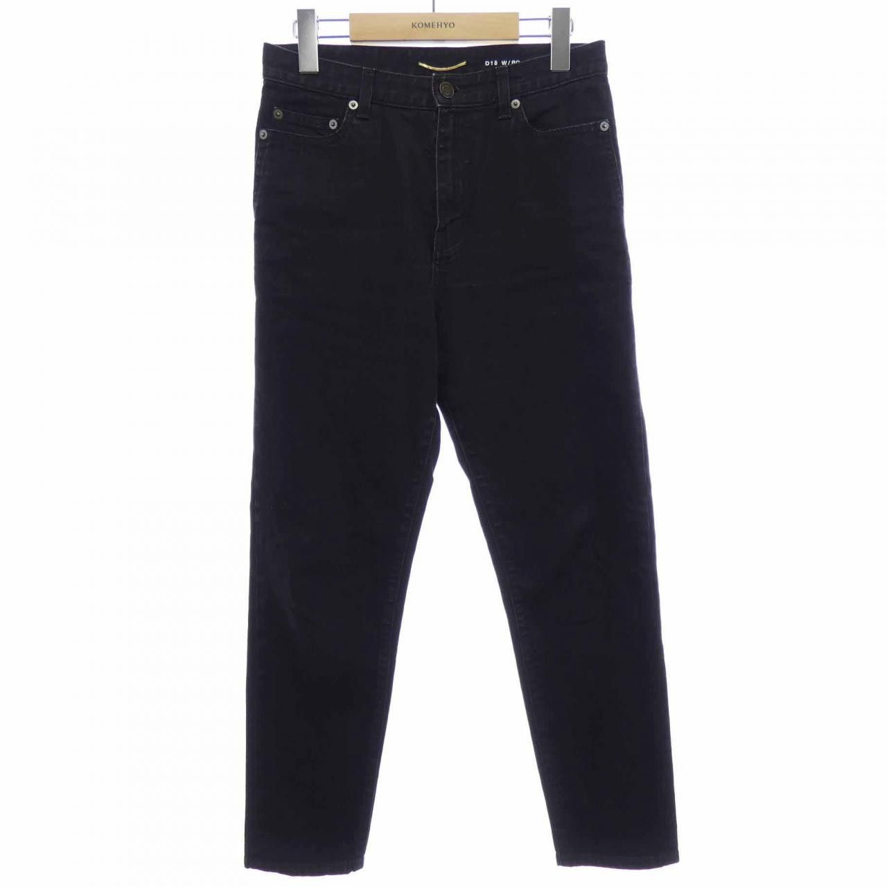 Yves Saint Laurent Yves Saint Laurent Saint Laurent Jeans Textile Jeans 463526 Y869L DUTY FREE for USA Size ONE SIZE - 1 Thumbnail