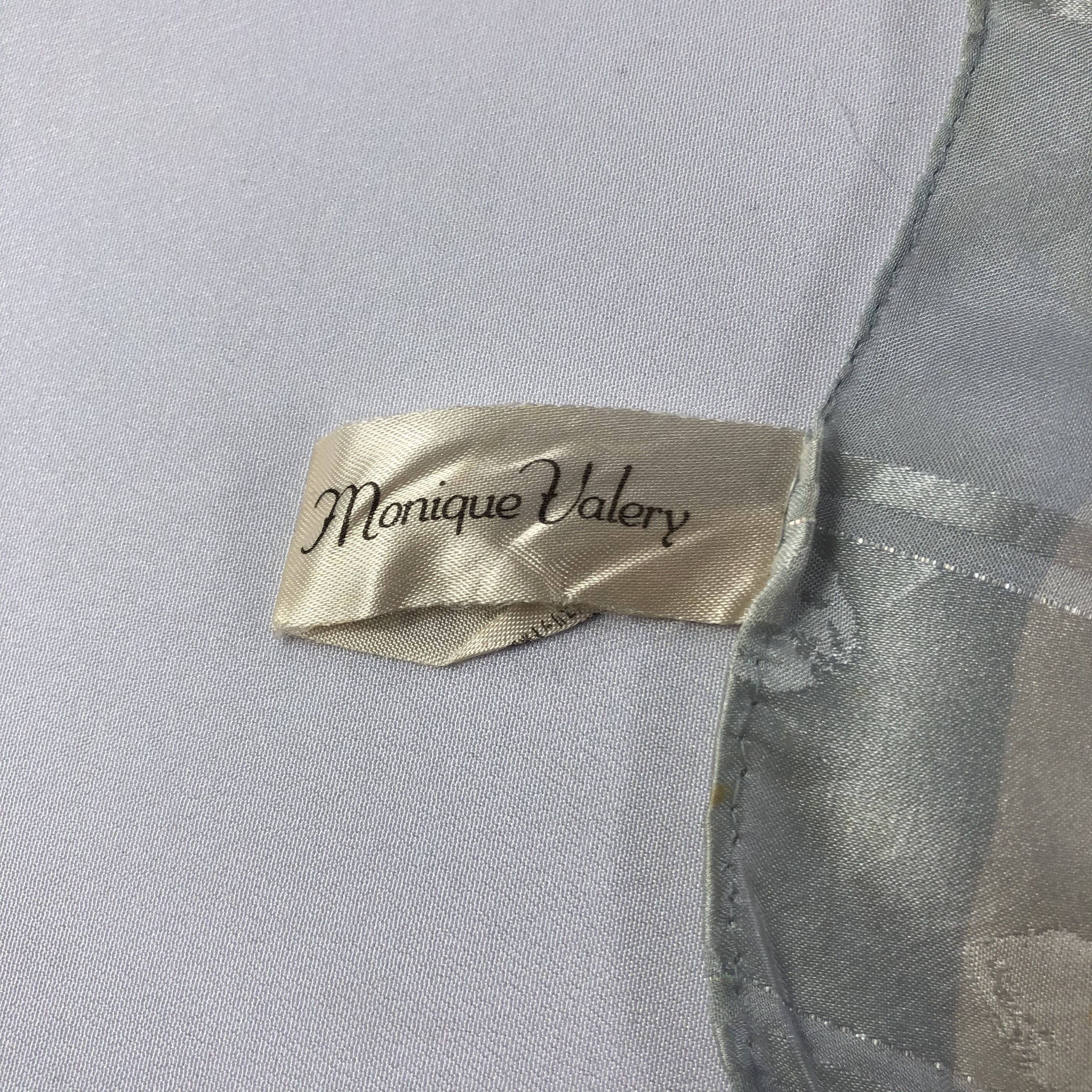 Vintage Vintage Monique Valery Silk Scarf Size ONE SIZE - 5 Thumbnail