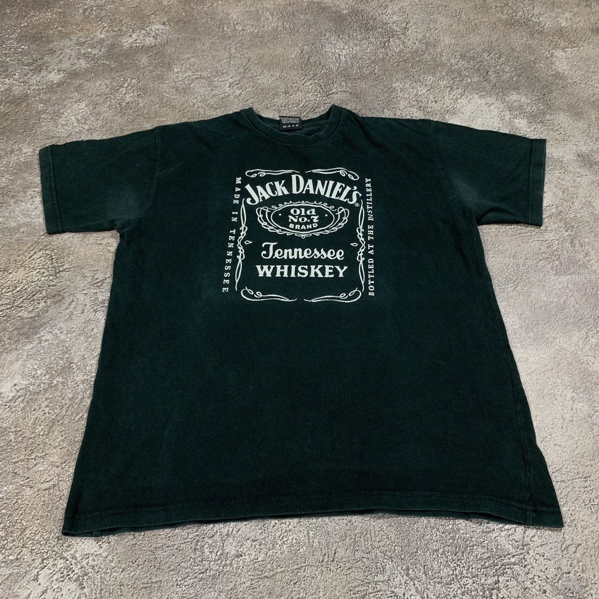 Band Tees VINTAGE Y2K BAND TEE JACK DANIELS JENNESSEE WHISKEY DRINK Size US L / EU 52-54 / 3 - 2 Thumbnail