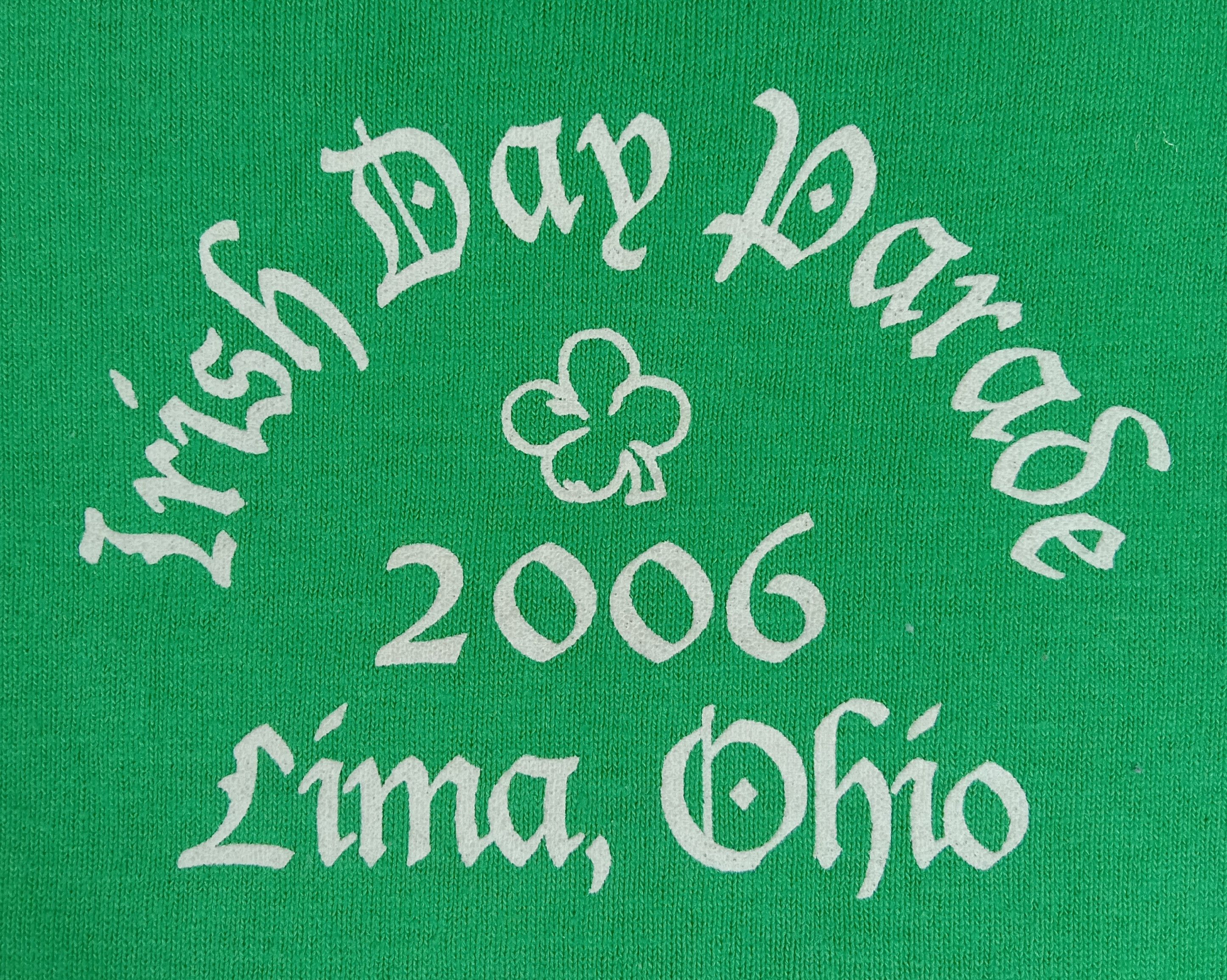 Jerzees Vintage Jerzees Lima Irish Parade 2006 T Shirt Size US L / EU 52-54 / 3 - 4 Thumbnail