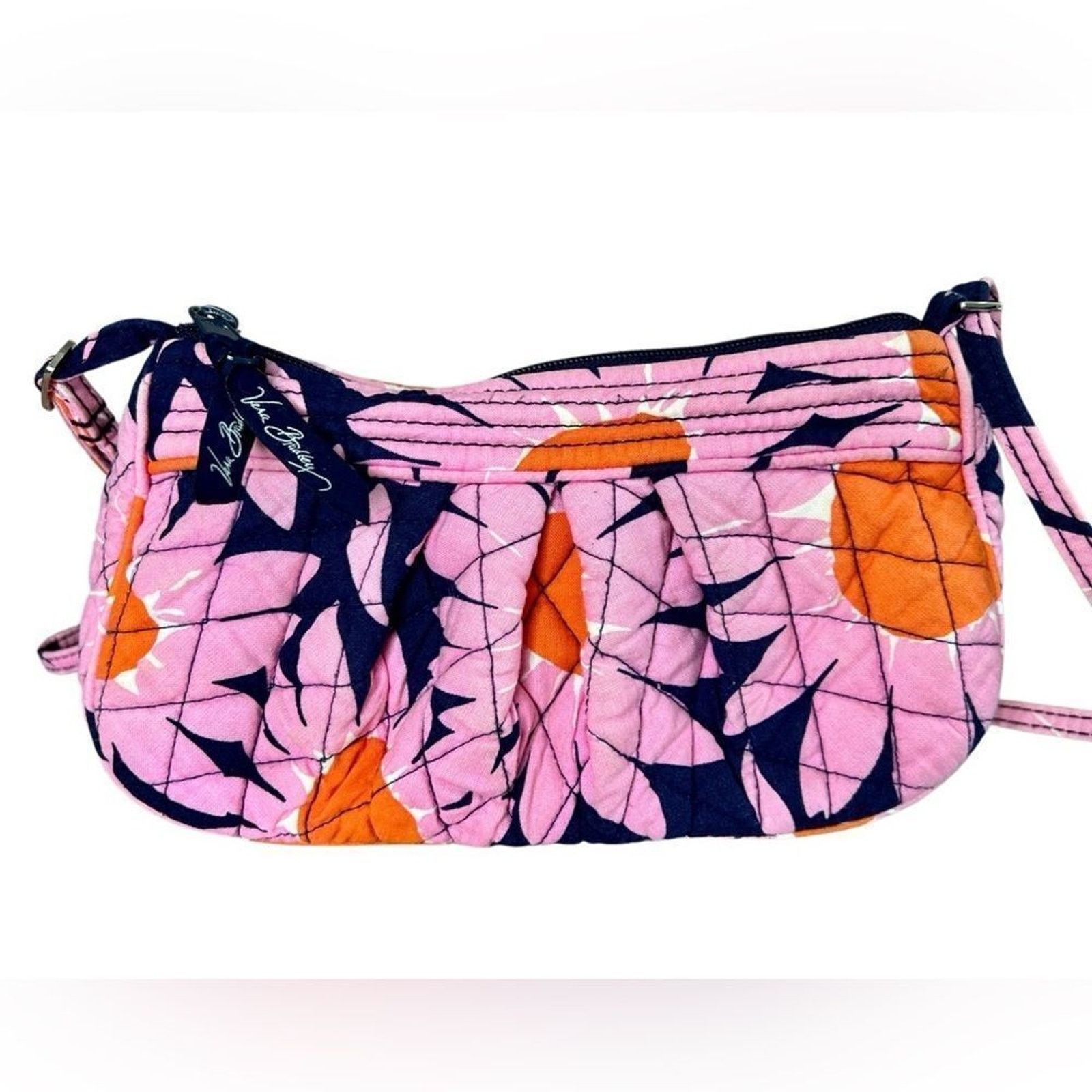Vera Bradley Vera Bradley Quilted "Loves Me" Mini Crossbody Handbag Pink Size ONE SIZE - 2 Thumbnail