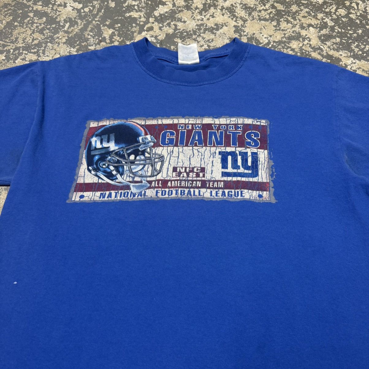 NFL Vintage New York Giants NY Graphic NFL Tshirt Size US M / EU 48-50 / 2 - 6 Thumbnail