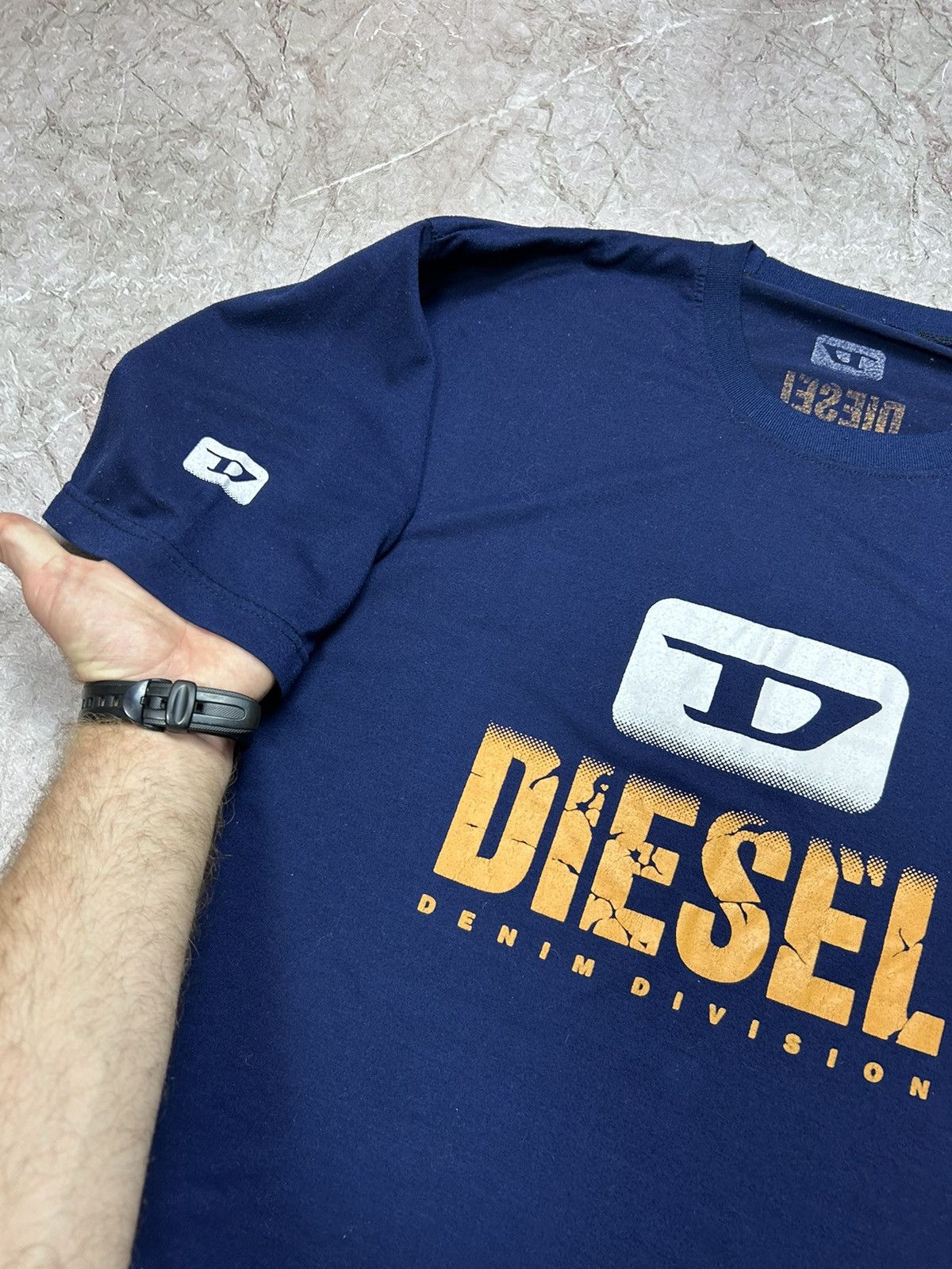 Diesel × Vintage Vintage Diesel T Shirt Size US XL / EU 56 / 4 - 3 Thumbnail