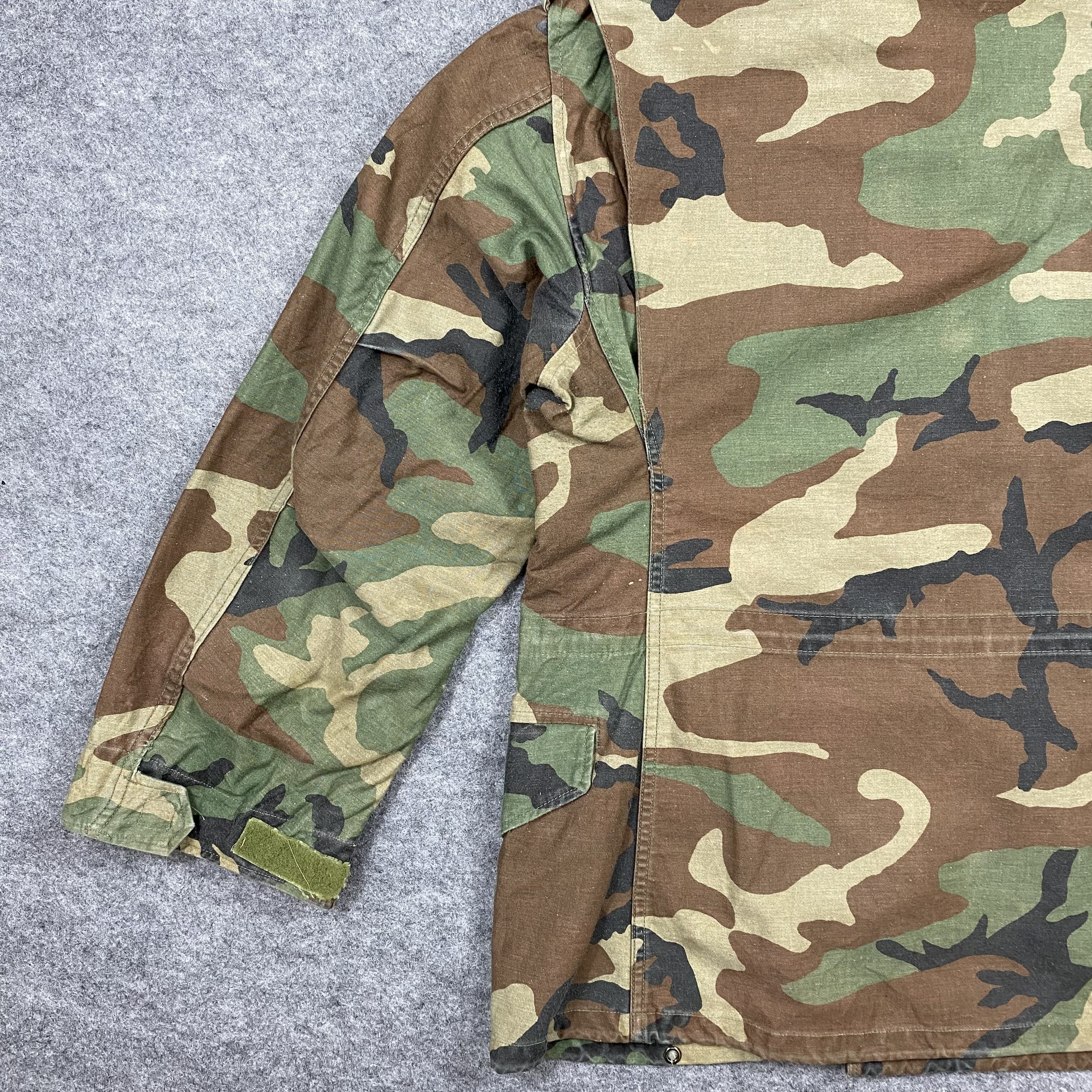 Vintage Vintage 1991 US Army M-65 Field Jacket Woodland Camo-J666 Size US M / EU 48-50 / 2 - 8 Thumbnail