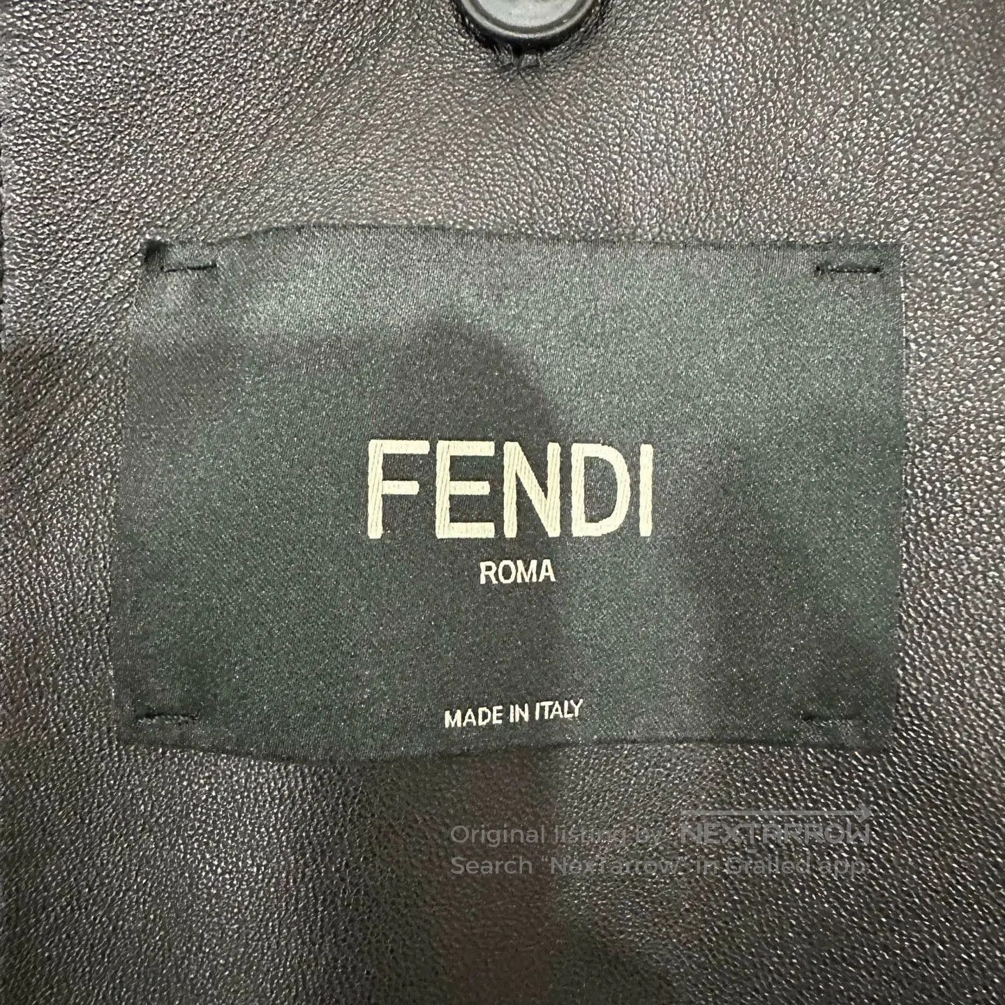Fendi Fendi Shearling Hooded Jacket with Logo. Size US M / EU 48-50 / 2 - 4 Thumbnail
