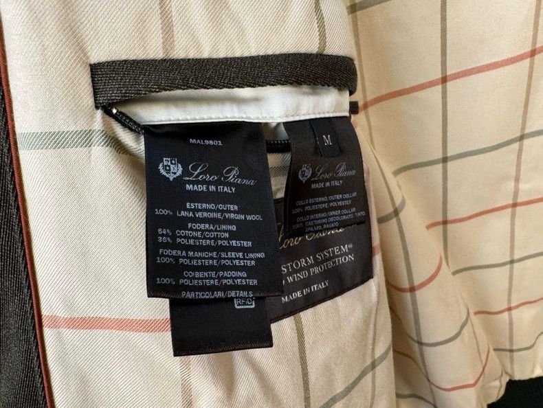 Loro Piana LORO PIANA The clerk jacket is 100% small wool with a deta Size US M / EU 48-50 / 2 - 5 Thumbnail