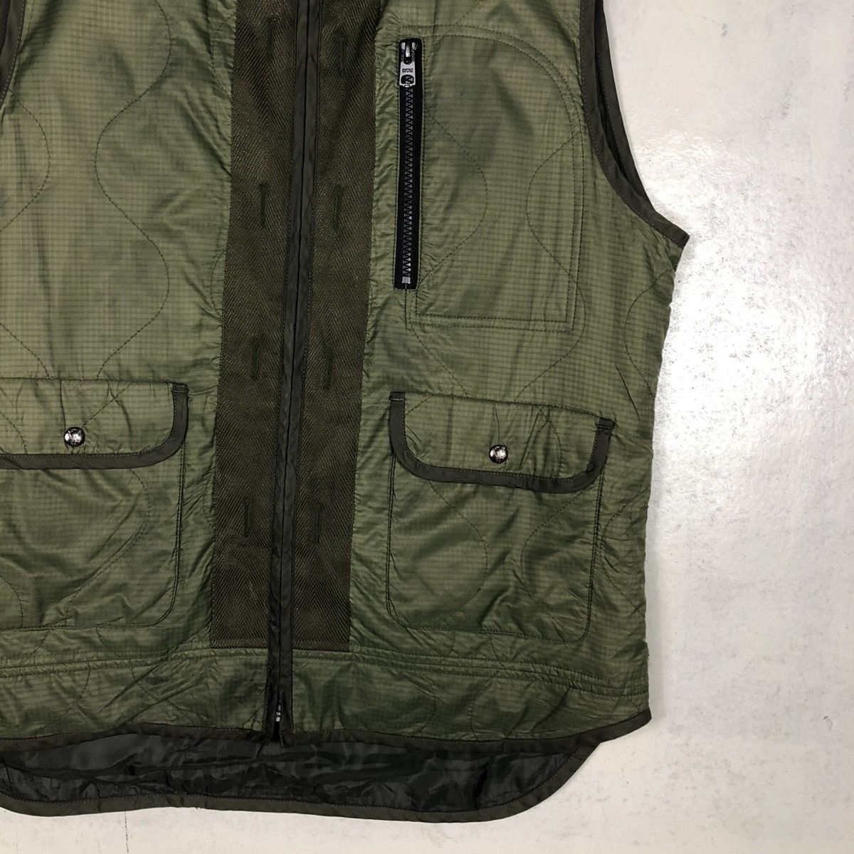 Edwin 📌VINTAGE LIGHT PUFFER VEST BIKER JACKET EDWIN Size US M / EU 48-50 / 2 - 7 Thumbnail