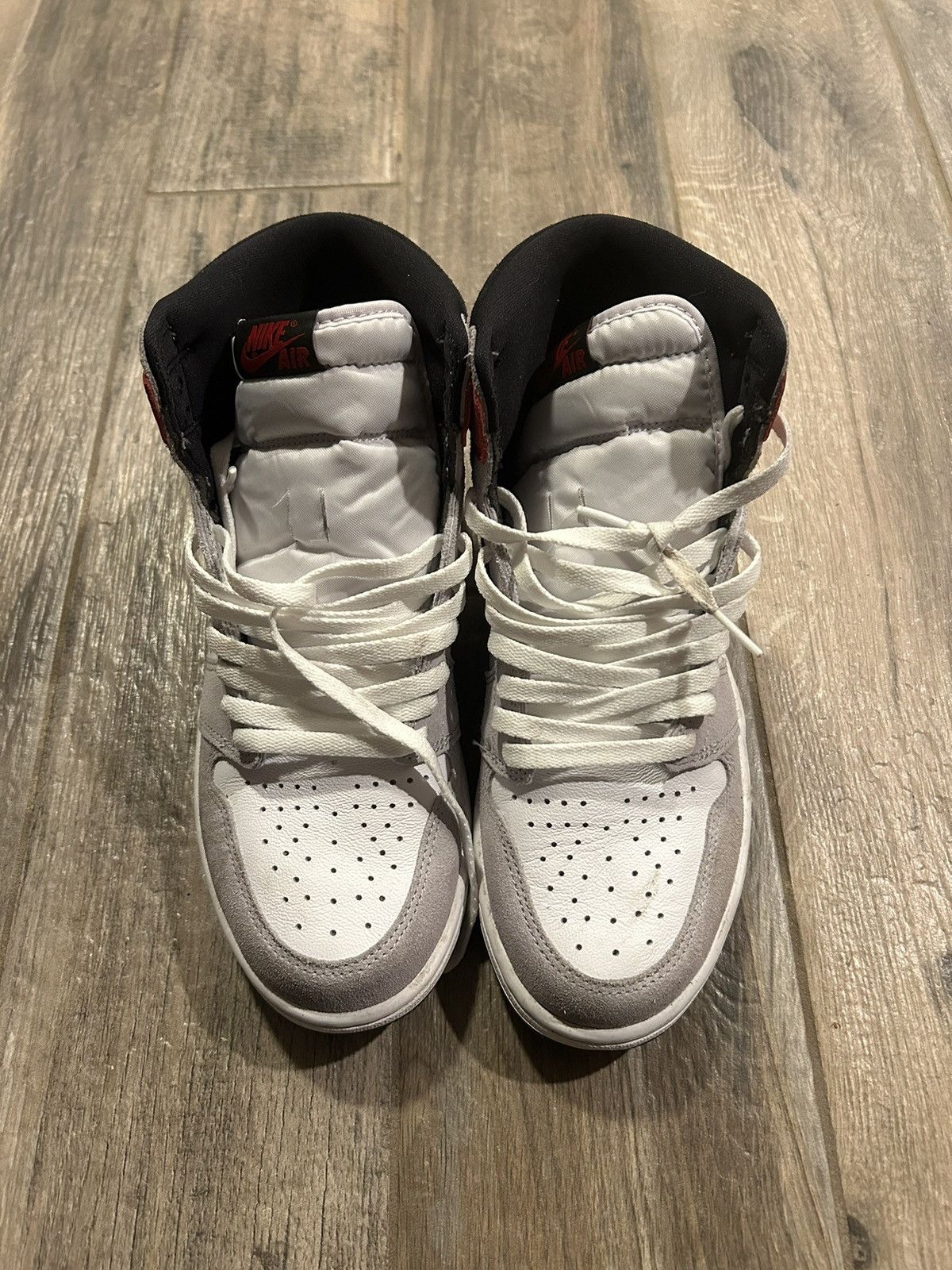 Jordan Brand × Nike Jordan 1 retro high light smoke grey Size US 9.5 / EU 42-43 - 4 Thumbnail