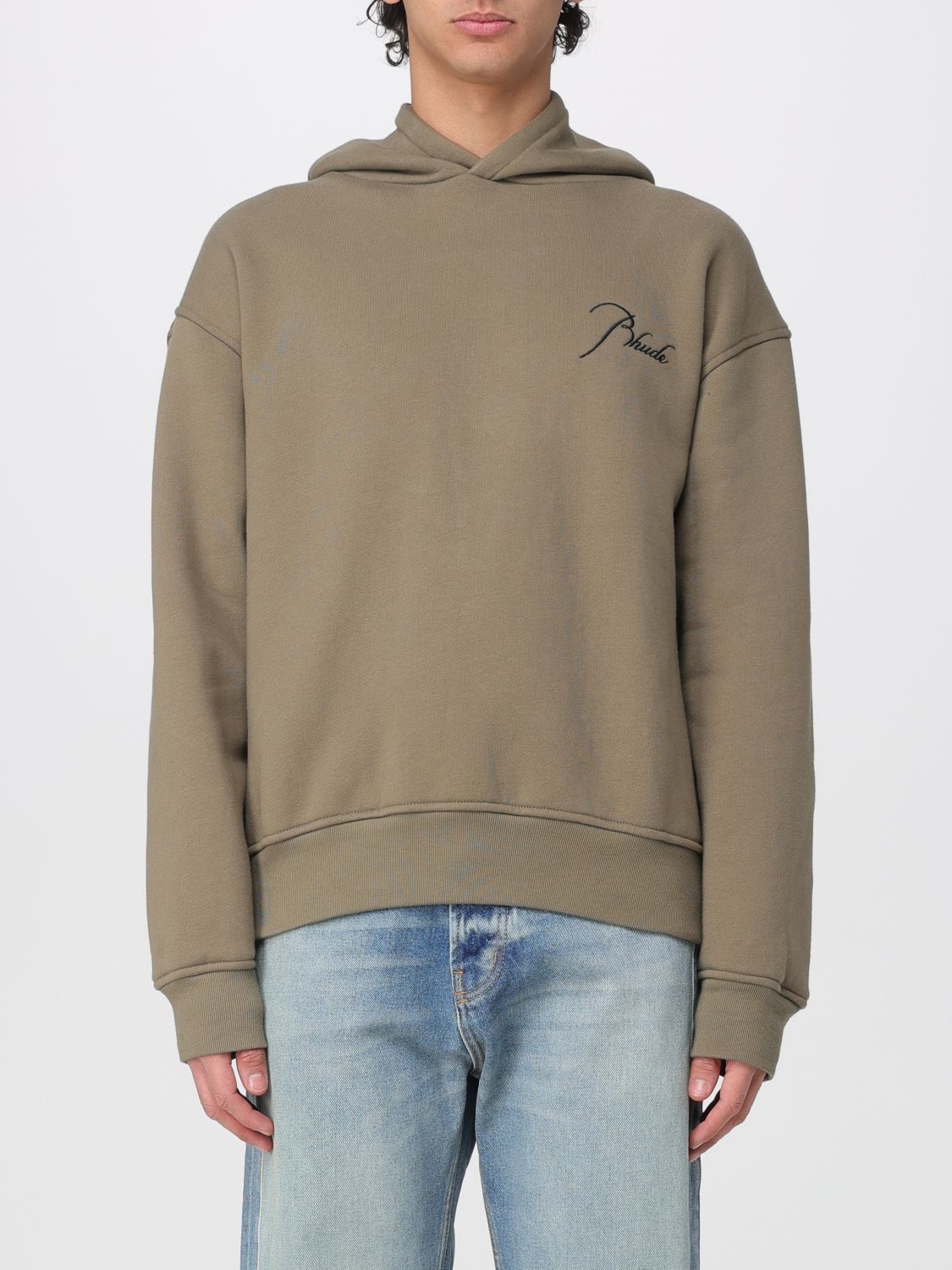 Rhude Rhude Sweatshirt Men Green Size US S / EU 44-46 / 1 - 1 Thumbnail