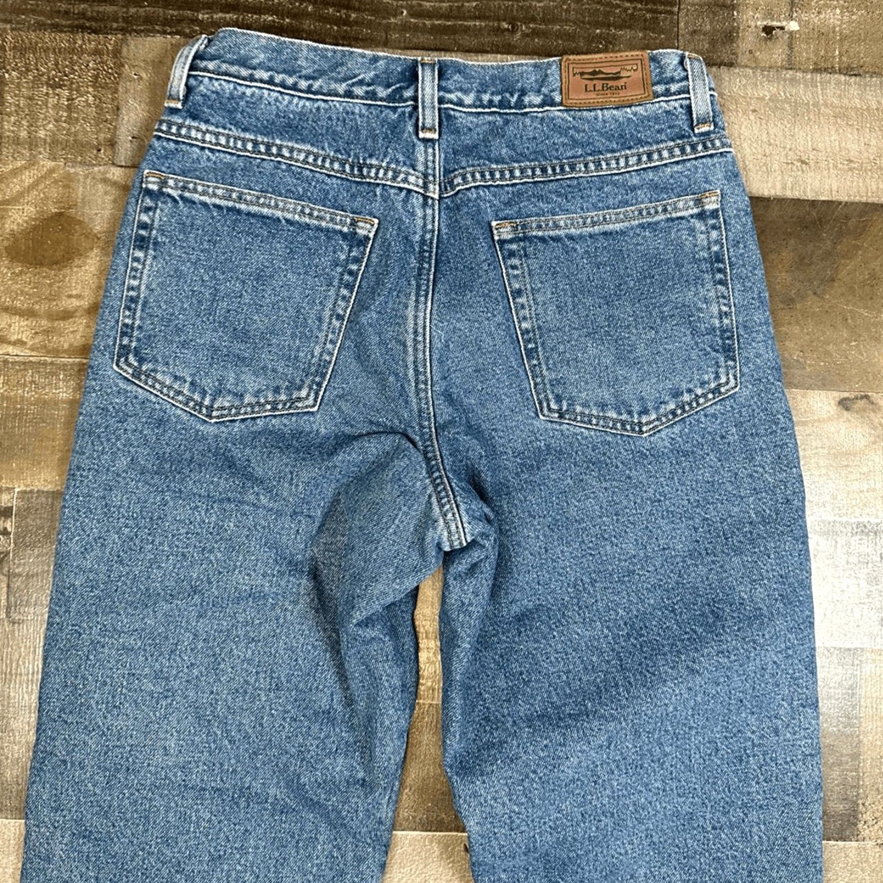 Vintage VINTAGE L.L. BEAN Jeans Men 32x30 Classic Fit Light Wash Blue Straight Regular Mens Size US 32 / EU 48 - 5 Thumbnail