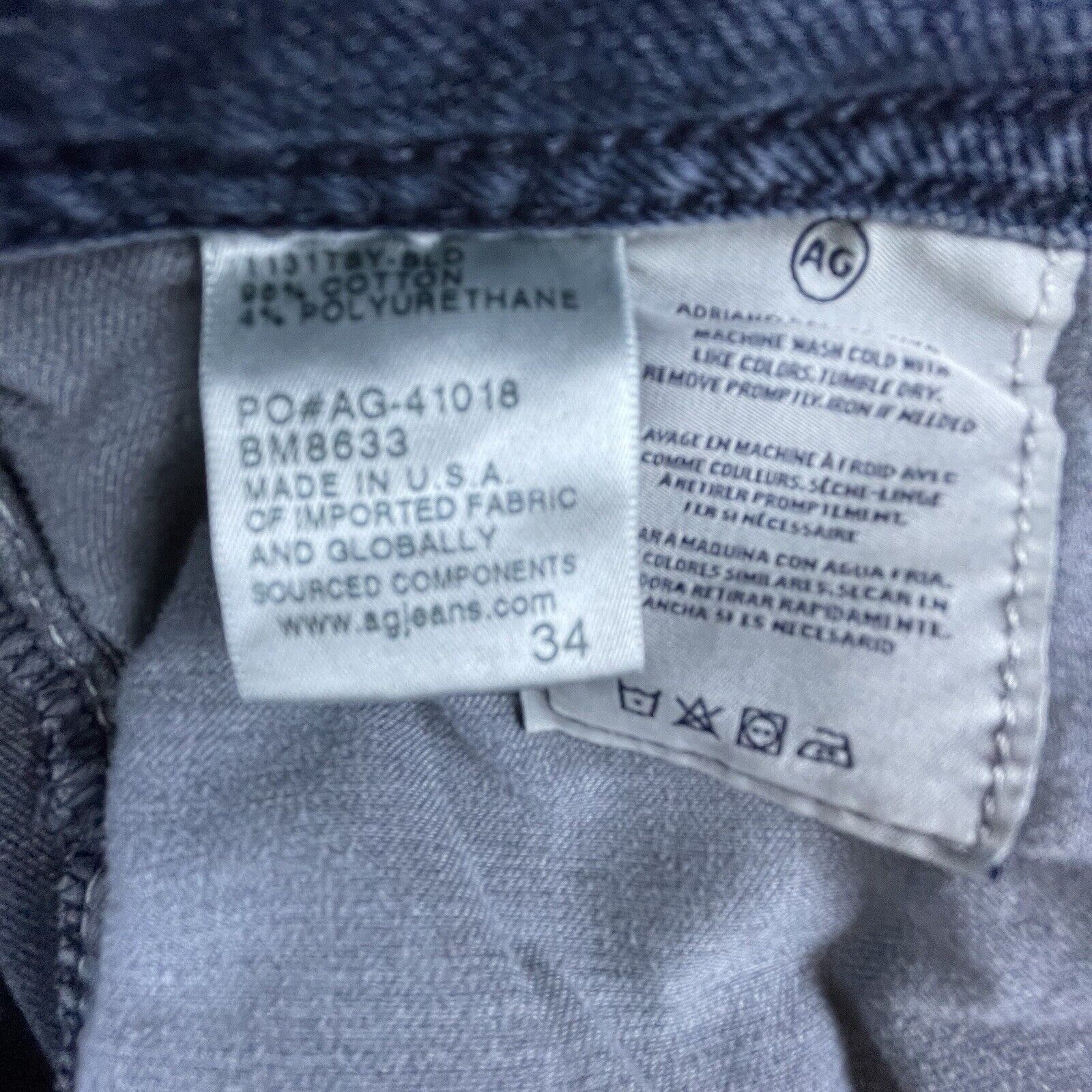 AG Adriano Goldschmied Adriano Goldschmied Denim 360 Jeans Men 34 The Matchbox Slim Size US 34 / EU 50 - 11 Thumbnail