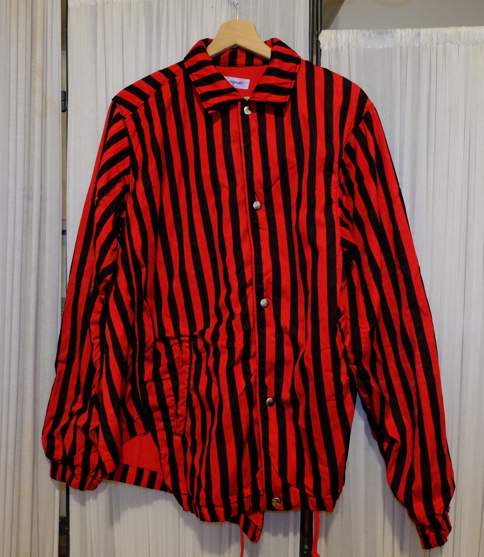 Comme des Garcons Comme des garçons striped red jacket Size US M / EU 48-50 / 2 - 2 Thumbnail
