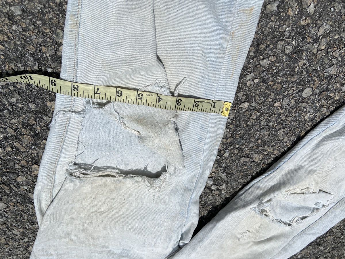 Marithe + Francois Girbaud × Vintage Distressed Marithe Francois Girboud Denim Size US 30 / EU 46 - 14 Thumbnail