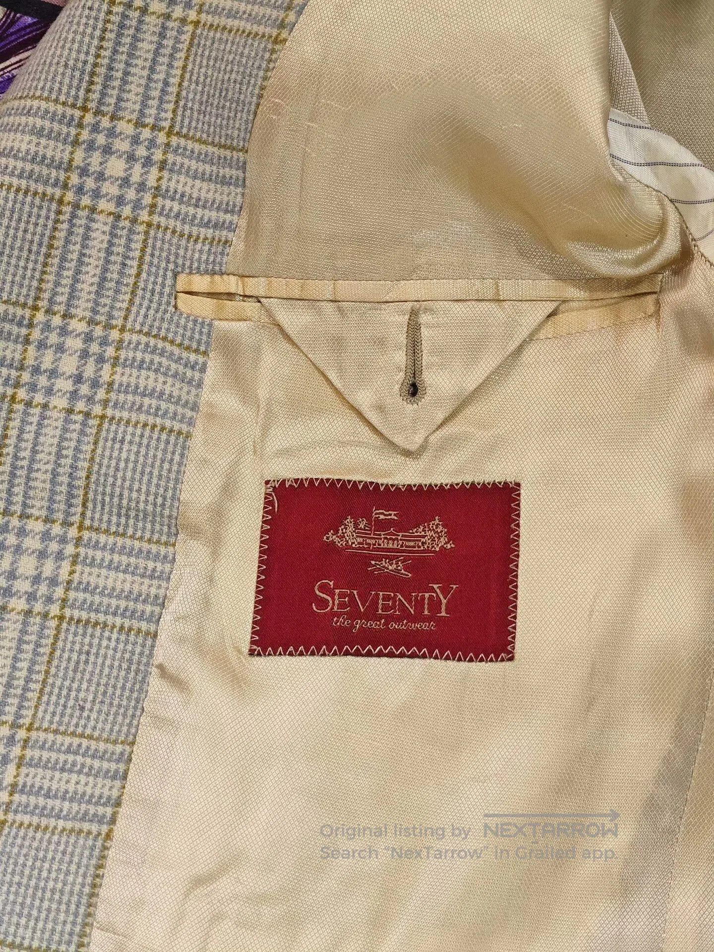 Japanese Brand Italian Vintage Wool Suit Jacket. Size US M / EU 48-50 / 2 - 7 Thumbnail
