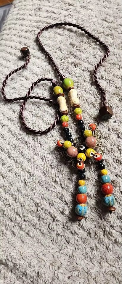 Handmade Vintage Butterfly Pendant Necklace Handmade Gift For Her Size ONE SIZE - 2 Thumbnail
