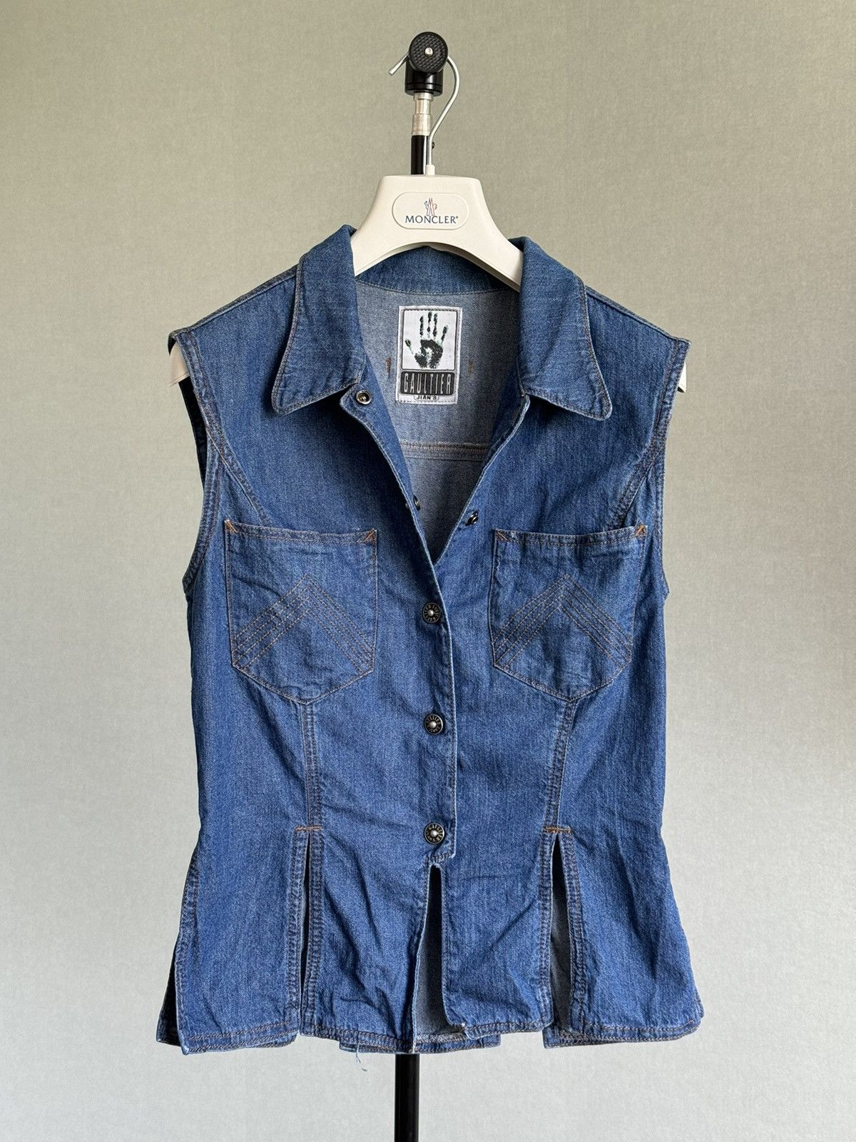 Jean Paul Gaultier × Vintage Vintage Gaultier denim top Size M / US 6-8 / IT 42-44 - 1 Thumbnail