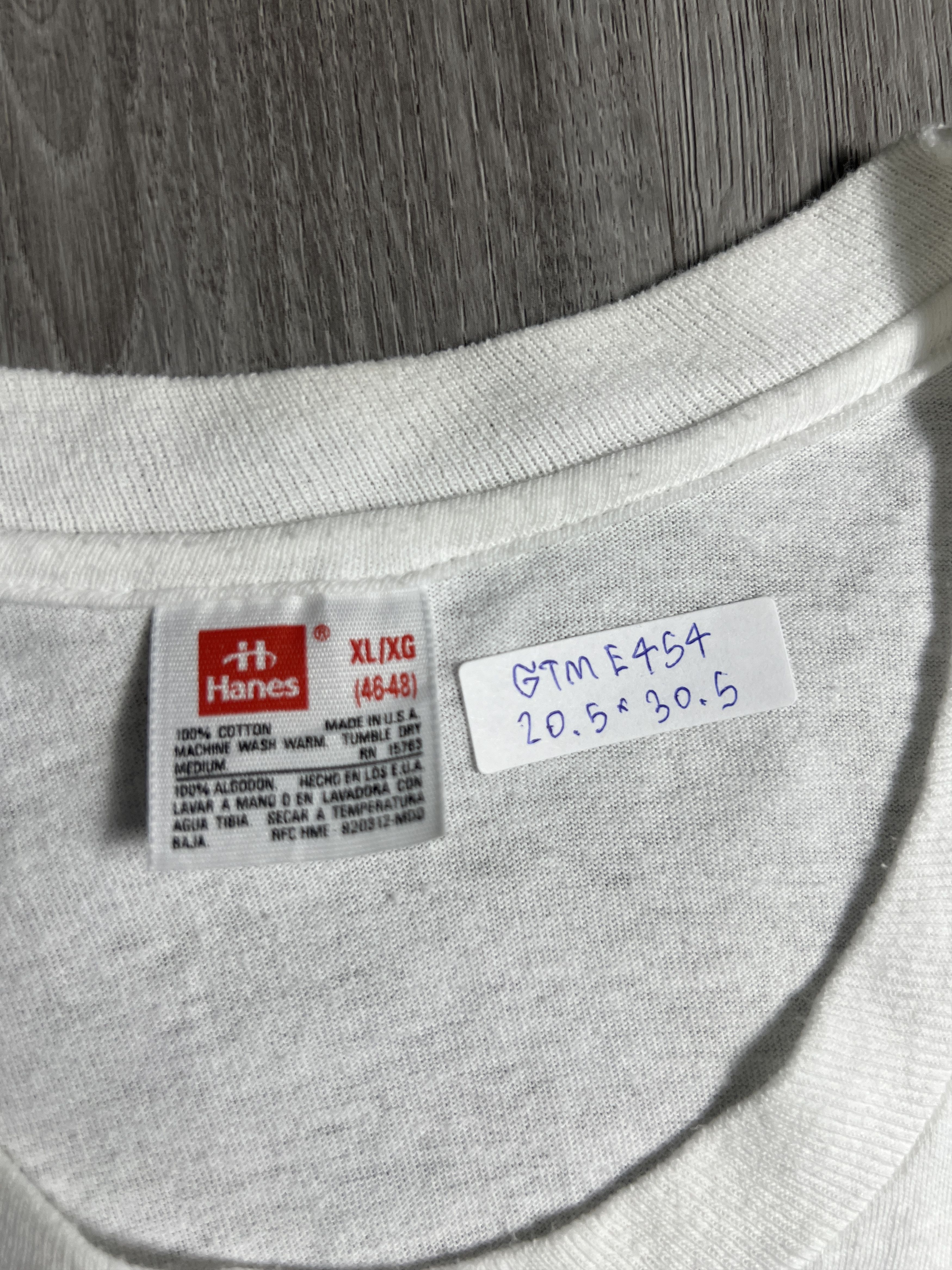 Hanes Vintage 90s BHS Step Team Crew Tee (XL) GTME454 Size US XL / EU 56 / 4 - 3 Thumbnail