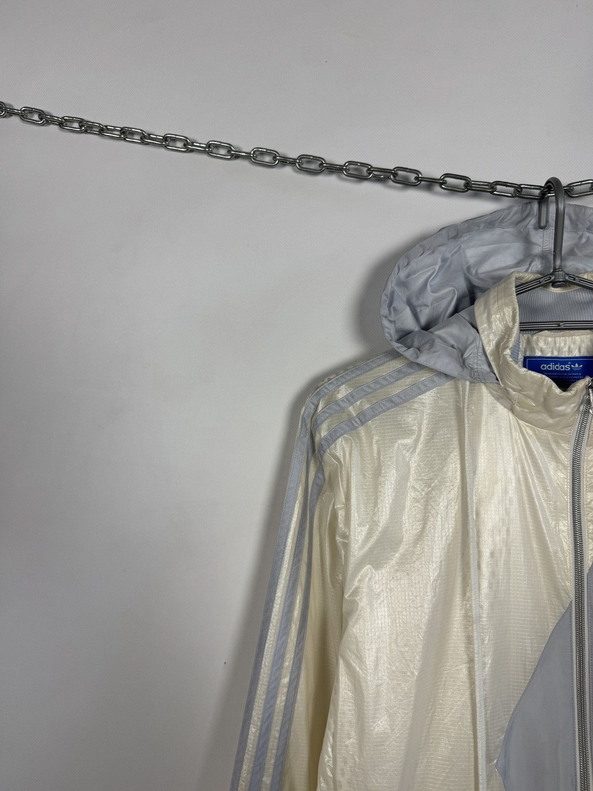 Adidas Adidas Original Nylon Jacket Lightweight Windbreaker Size 50 Size US M / EU 48-50 / 2 - 3 Thumbnail