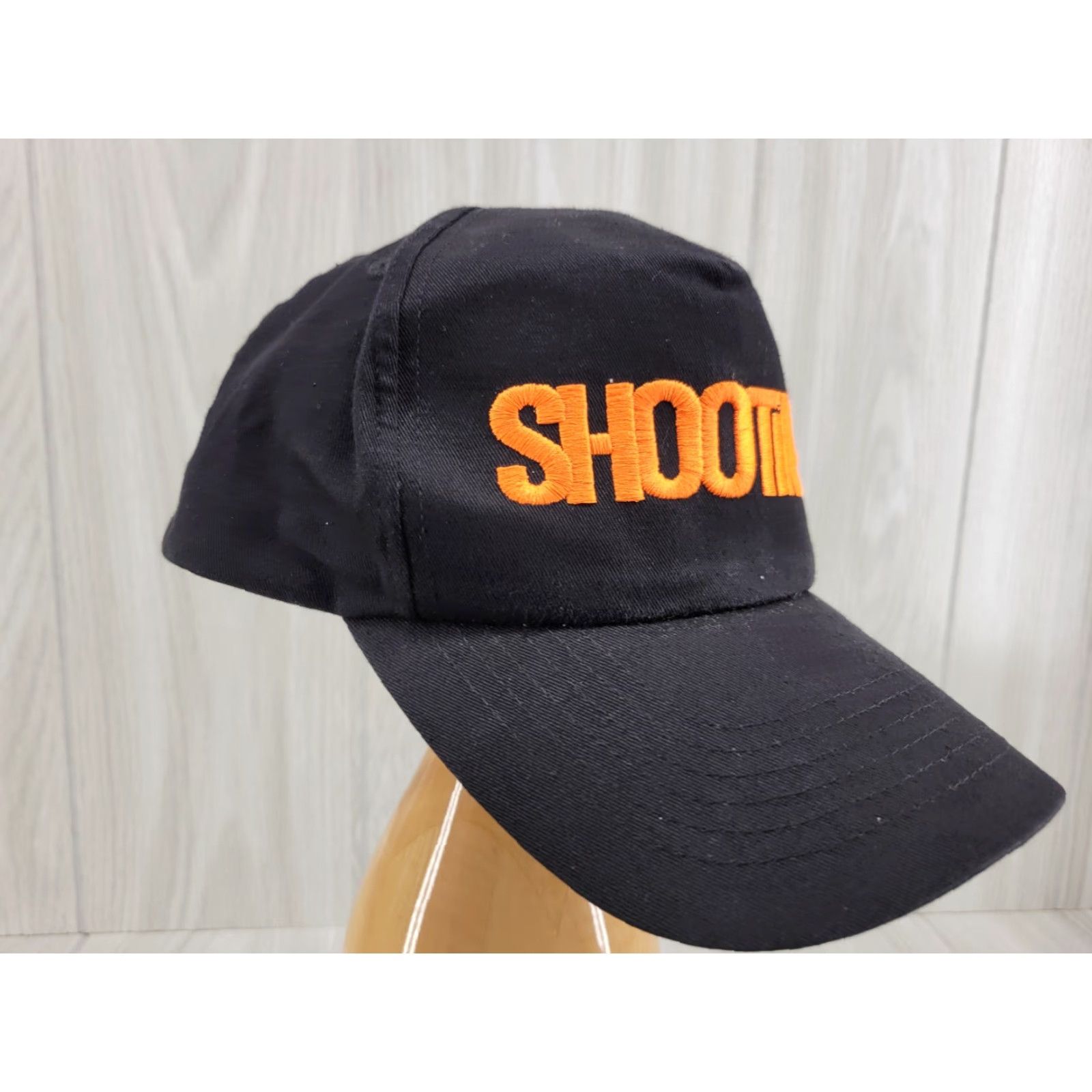 Vintage VINTAGE Shooting Times High Profile SnapBack Trucker Hat Cap Mens Adjustable Black Hat Size ONE SIZE - 3 Thumbnail