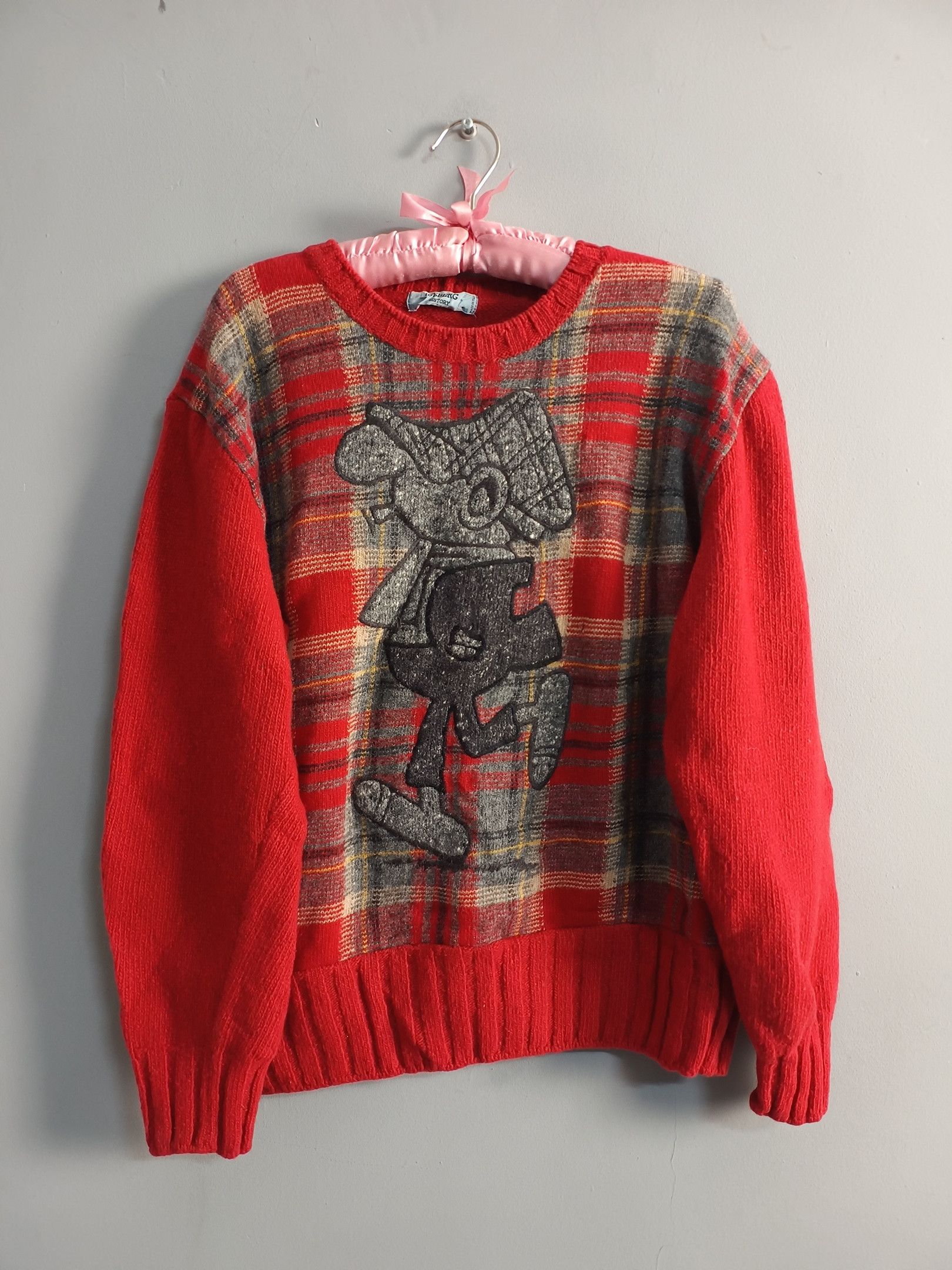Iceberg × Luxury × Streetwear ICEBERG Felix The Cat Knit Black