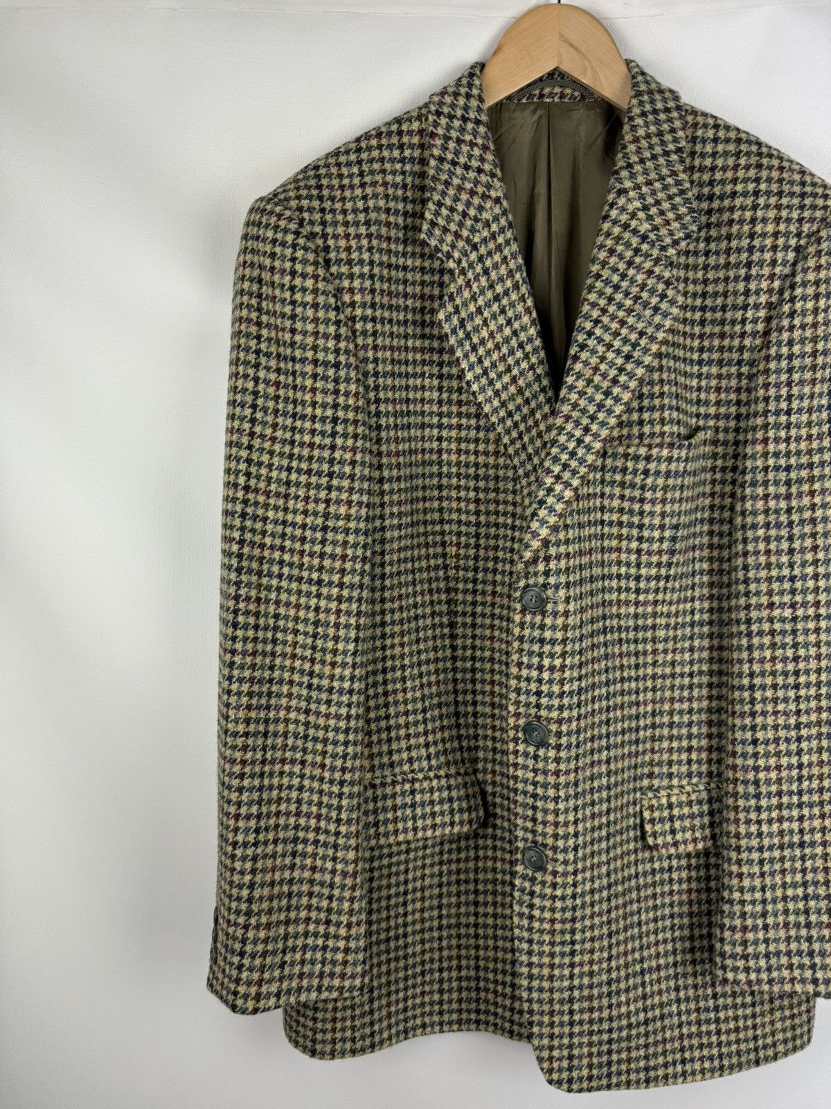 Harris Tweed × Vintage Harris Tweed Vintage Men’s Wool Blazer Jacket Sportcoat Size 46R - 2 Thumbnail