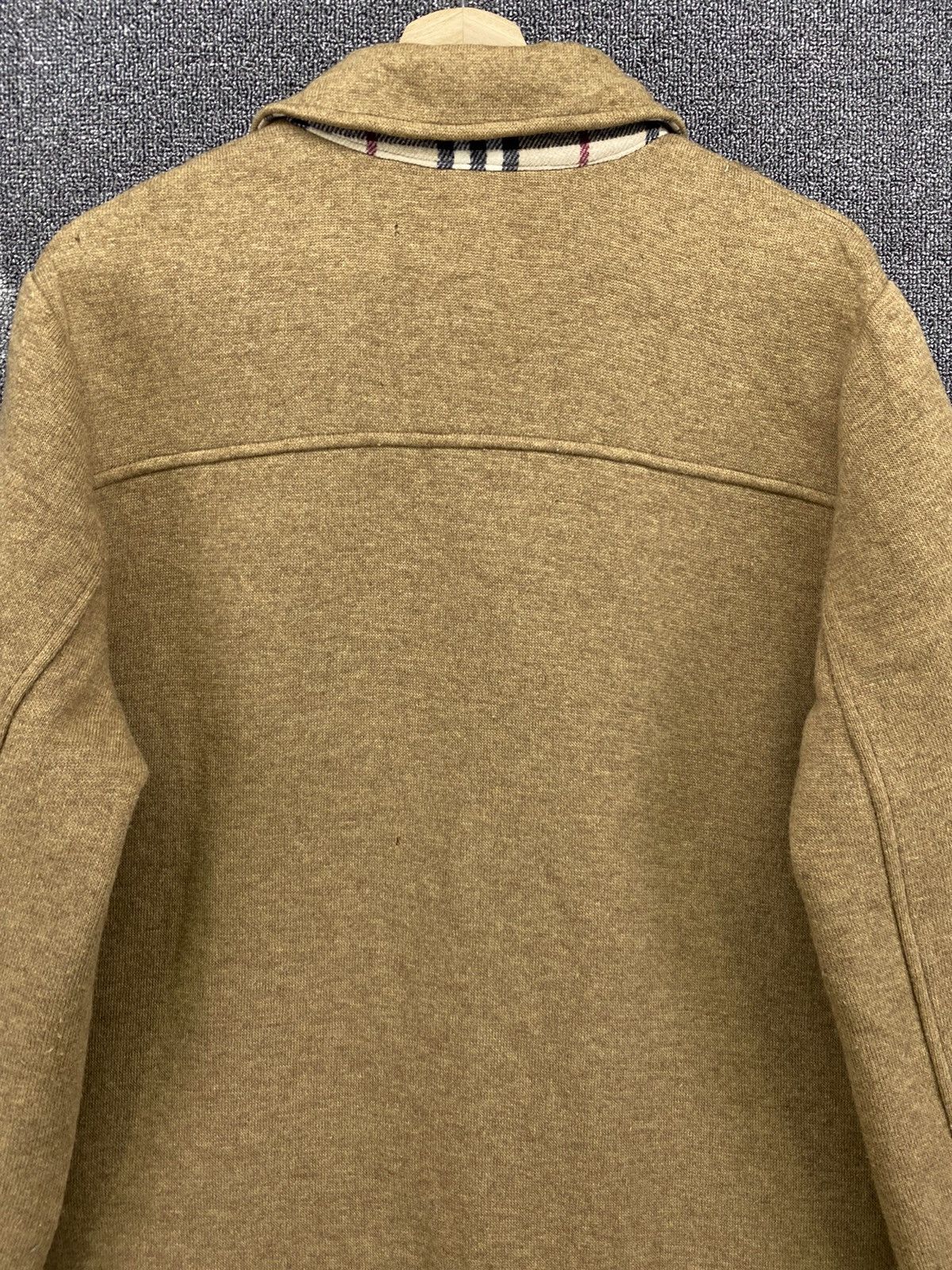 Burberry × Vintage Vintage Burberry London Button Up Wool Jacket Size US M / EU 48-50 / 2 - 13 Thumbnail