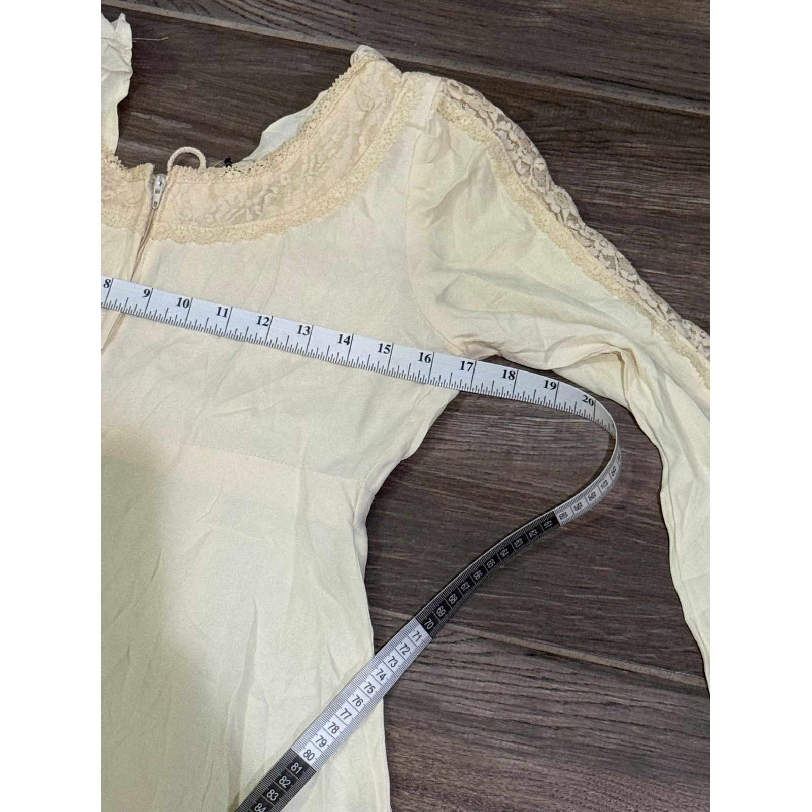 Vintage Vintage 70s Gunne Sax Jessica McClintock Prairie Dress Size M / US 6-8 / IT 42-44 - 8 Thumbnail