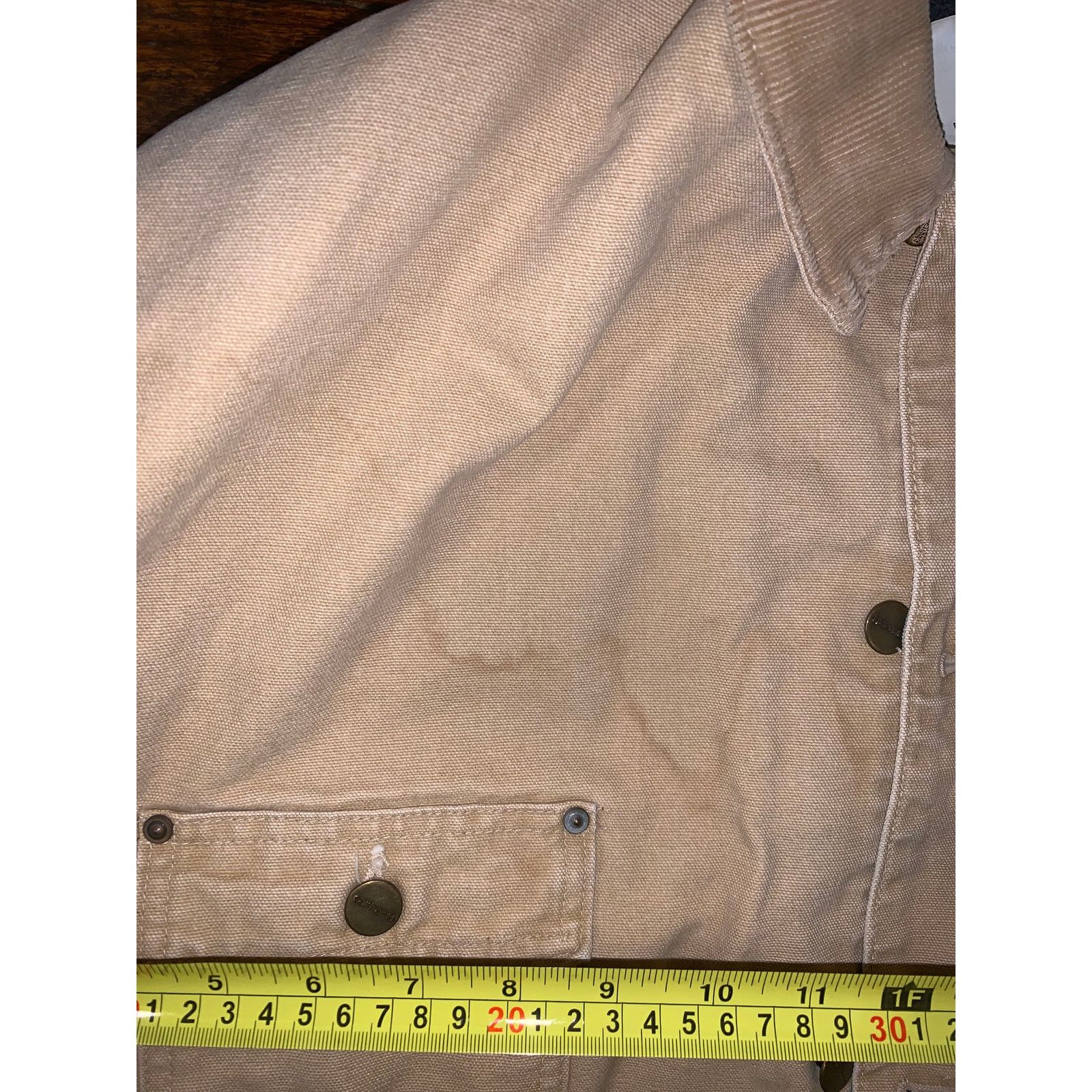 Carhartt × Vintage Carhartt C02WET Chore Coat Wheat Blanket Lined Jacket USA L Size US L / EU 52-54 / 3 - 8 Thumbnail
